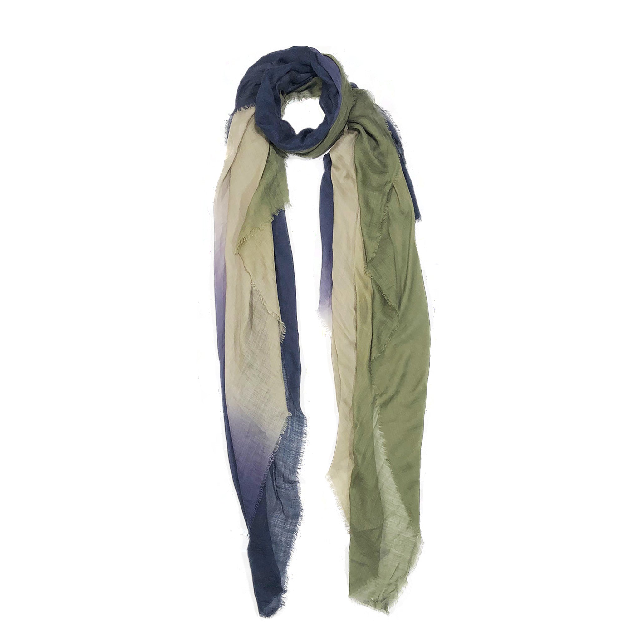 Vintage Dip Dye Scarf