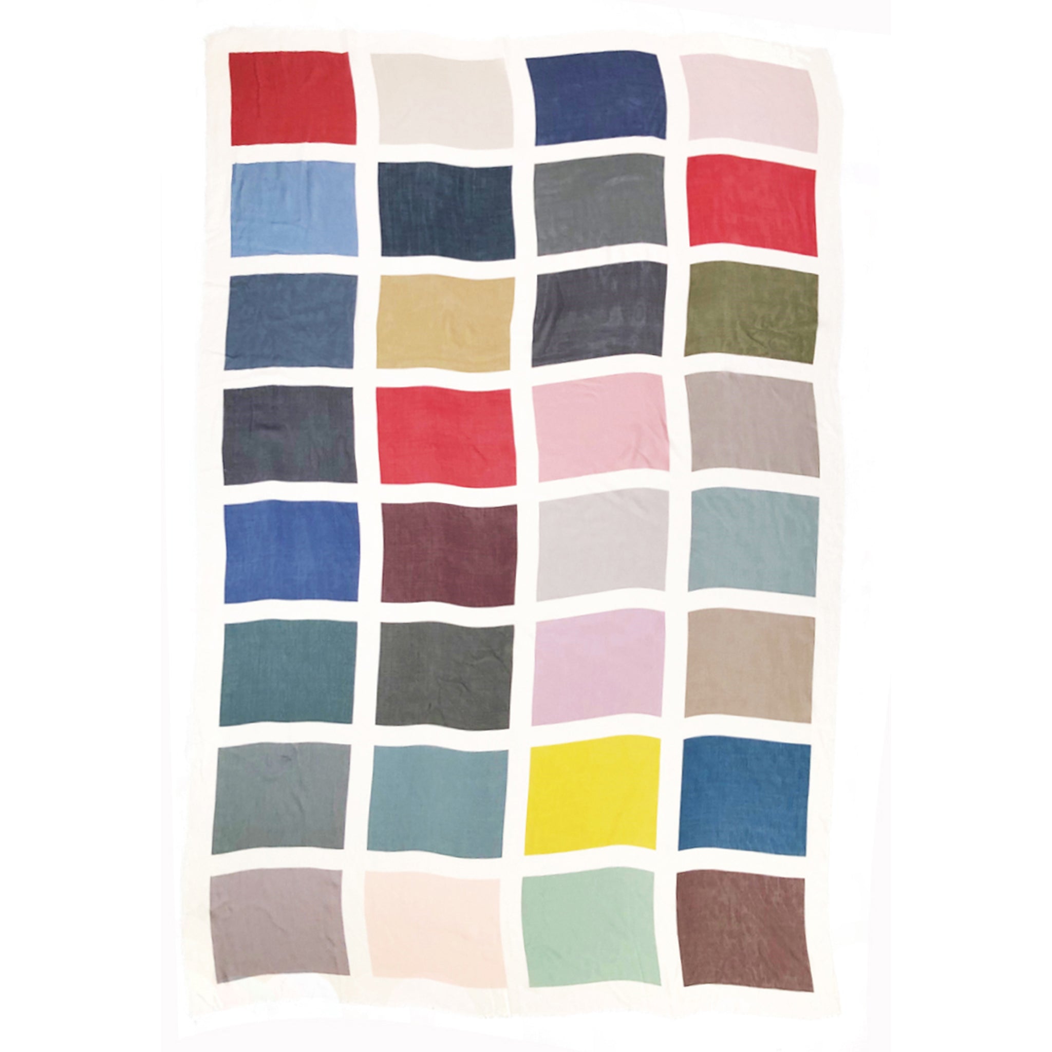 Italian Color Block Scarf