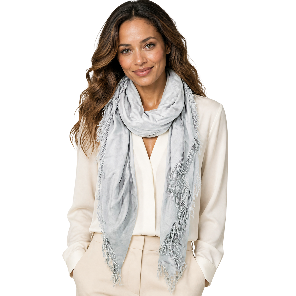 Cashmere Blend Solid Scarf