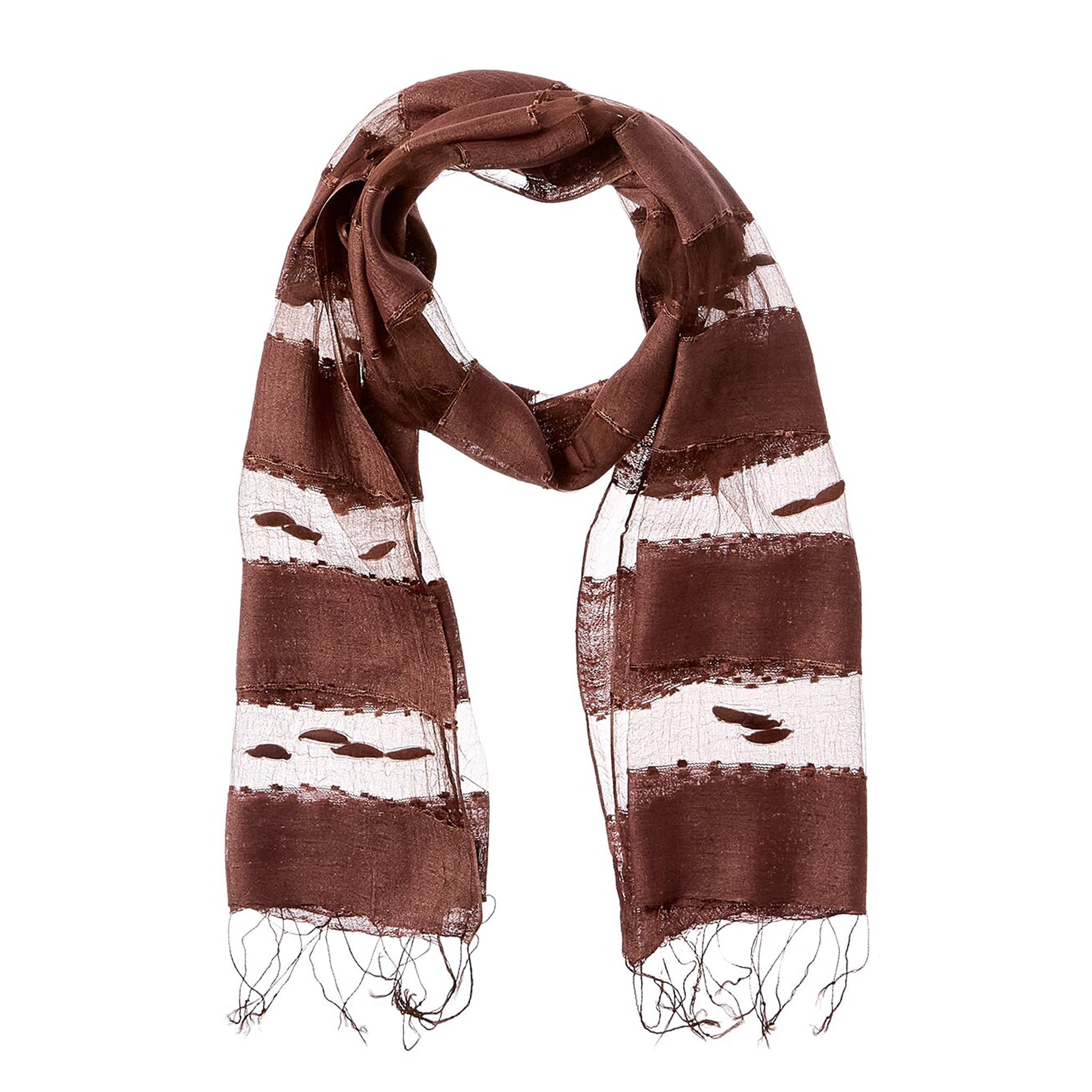 Hand Woven Silk Blended Scarf