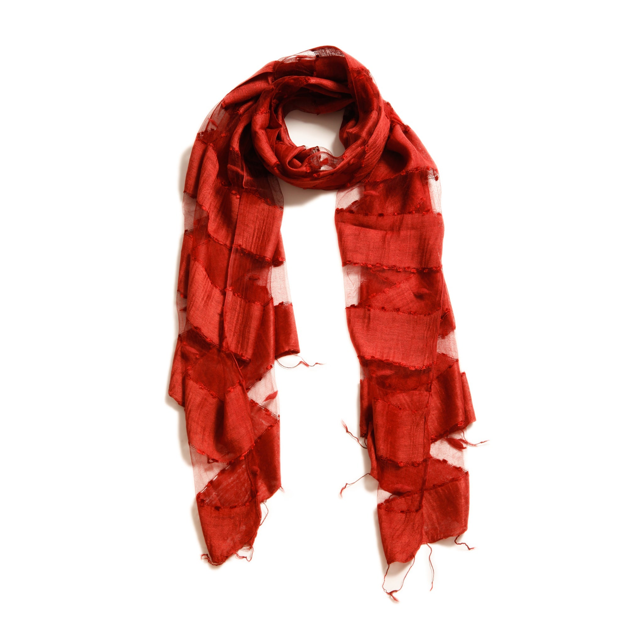 Hand Woven Silk Blended Scarf