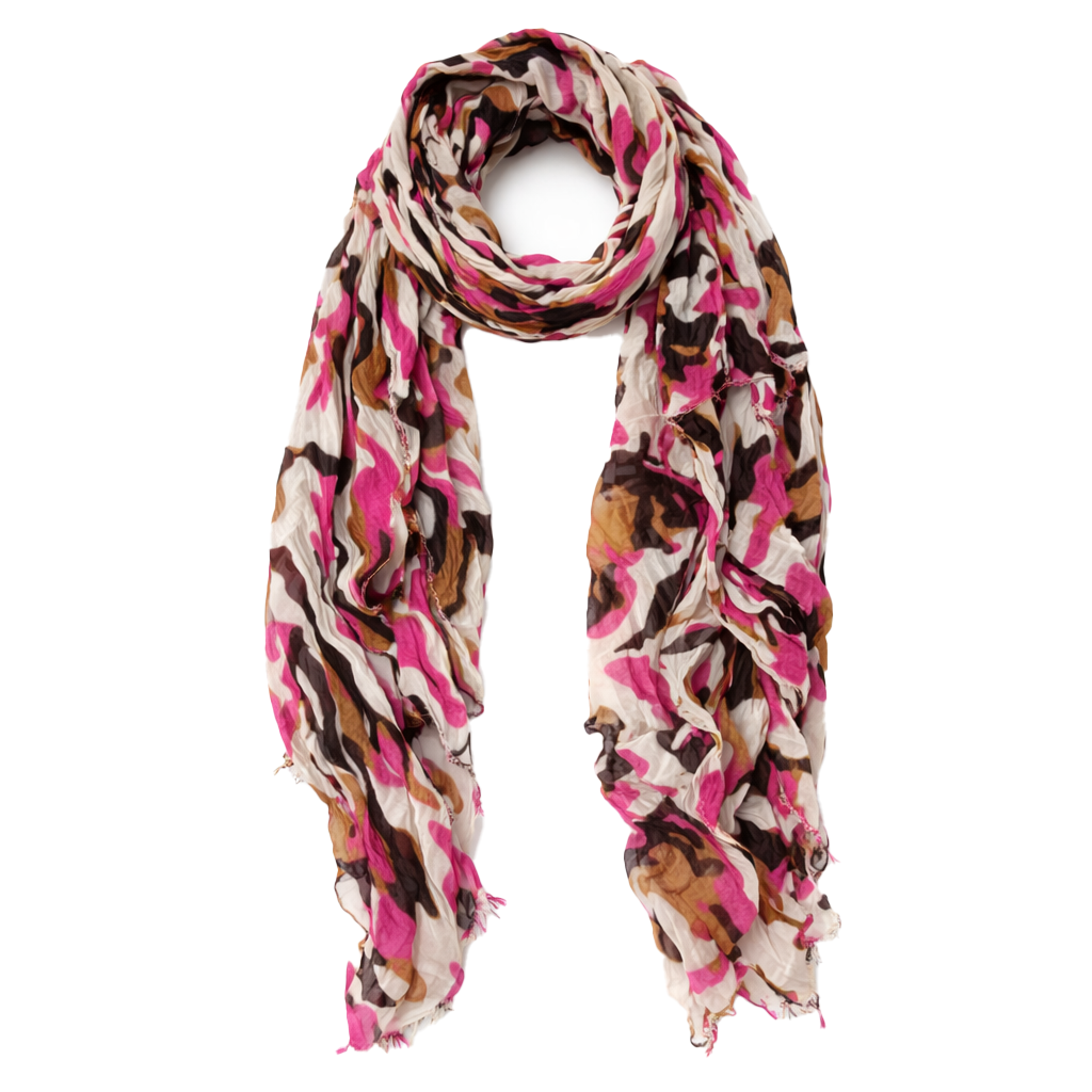 Cotton Camo Scarf