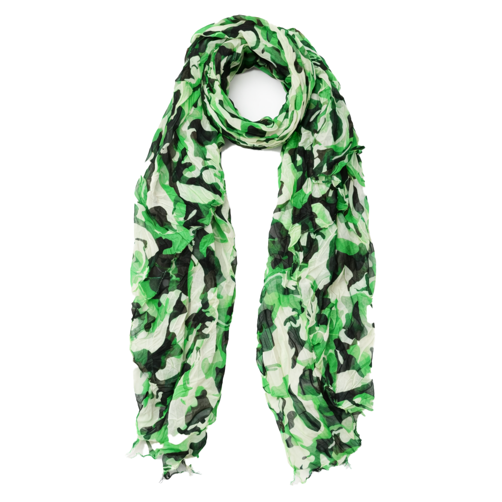 Cotton Camo Scarf
