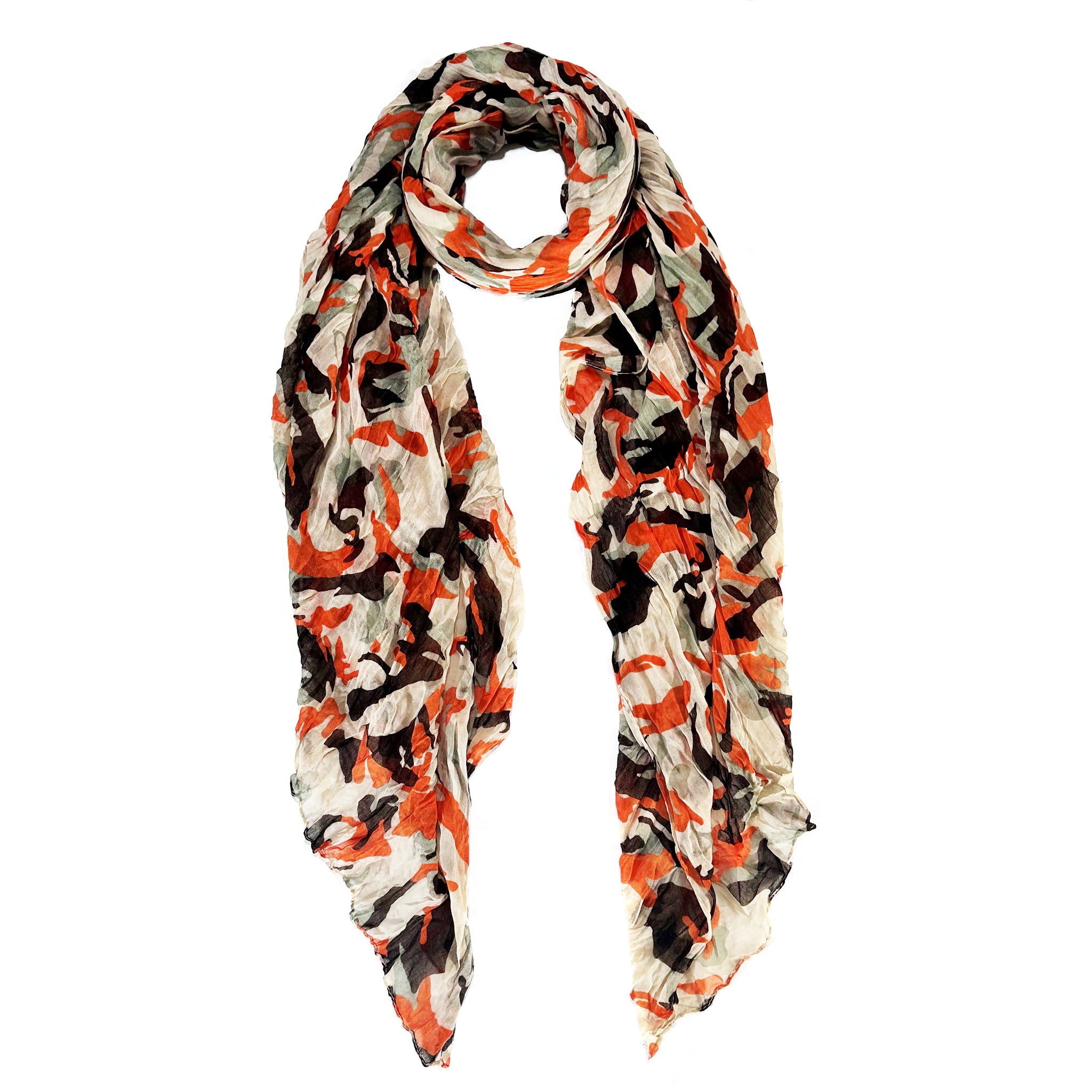 Cotton Camo Scarf
