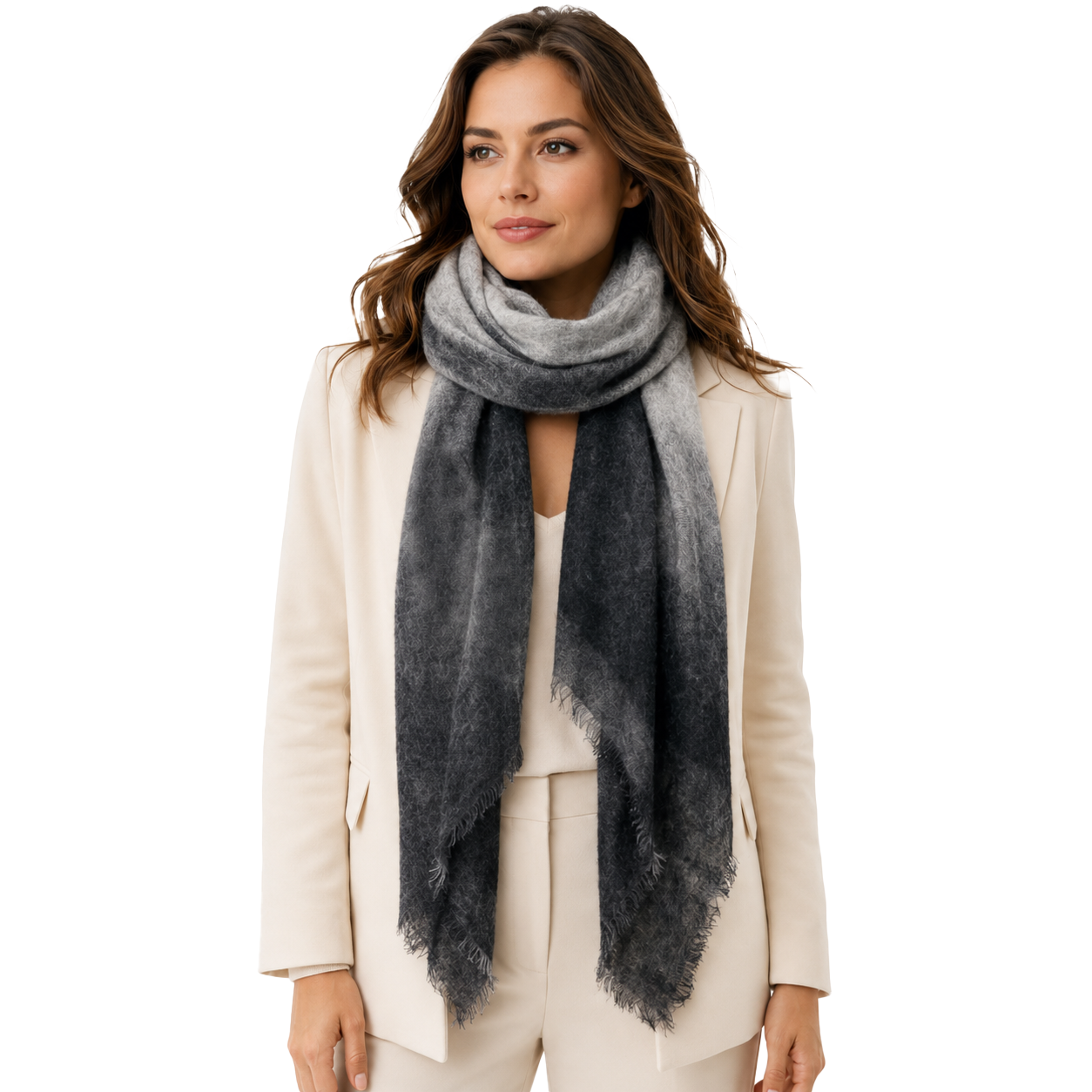 Cashmere Lush Bliss Dip Scarves