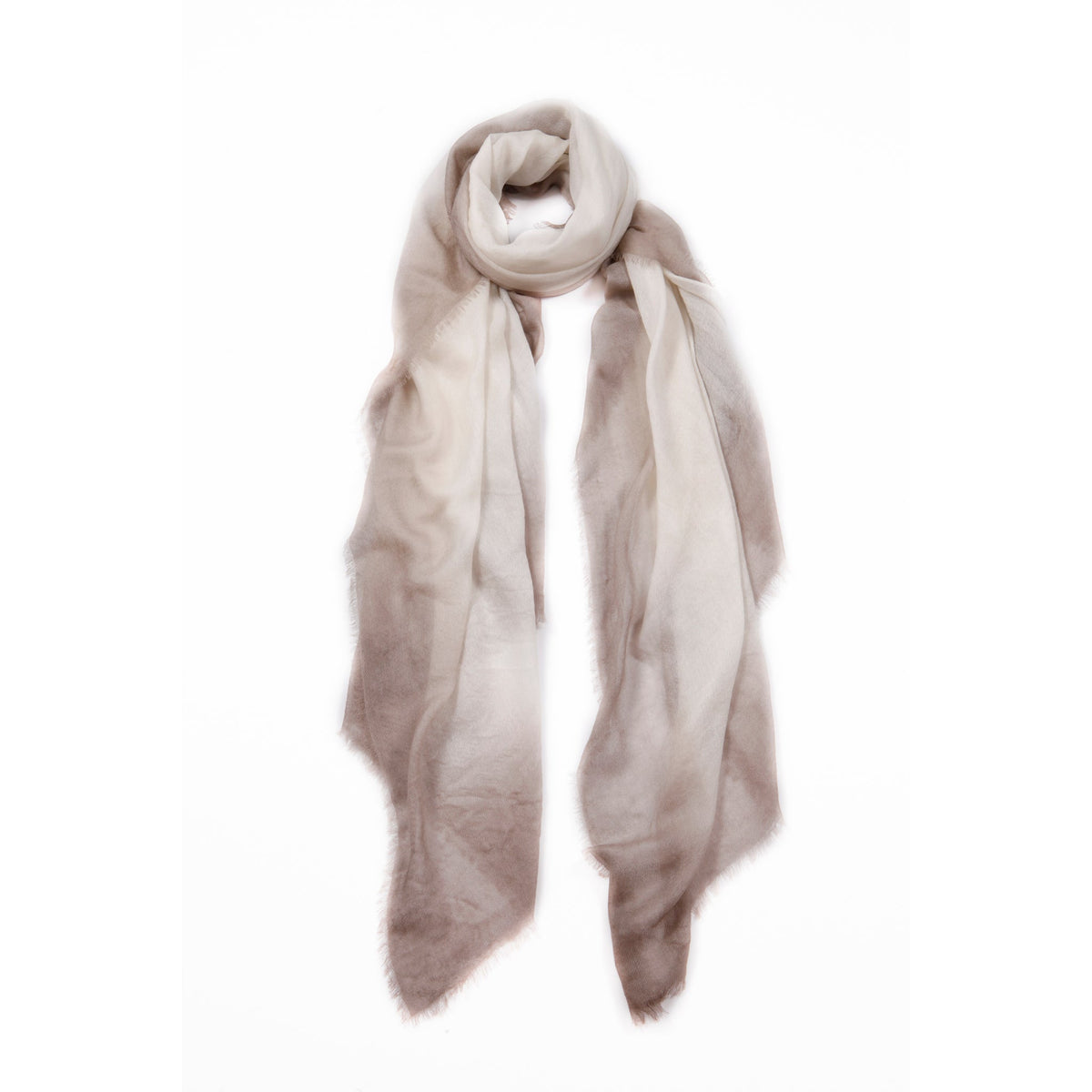 Classic Cashmere Scarf — Blue Pacific — view 12