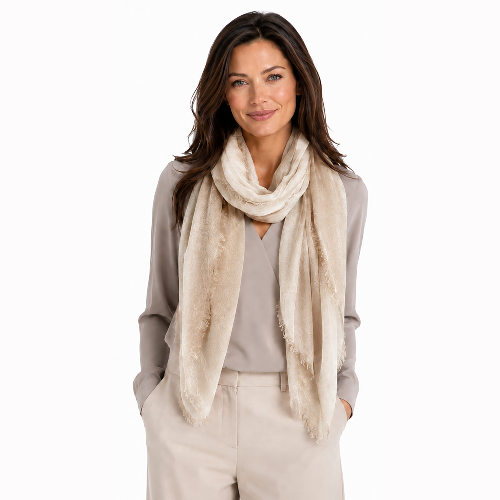 Cashmere Lush Bliss Dip Scarves