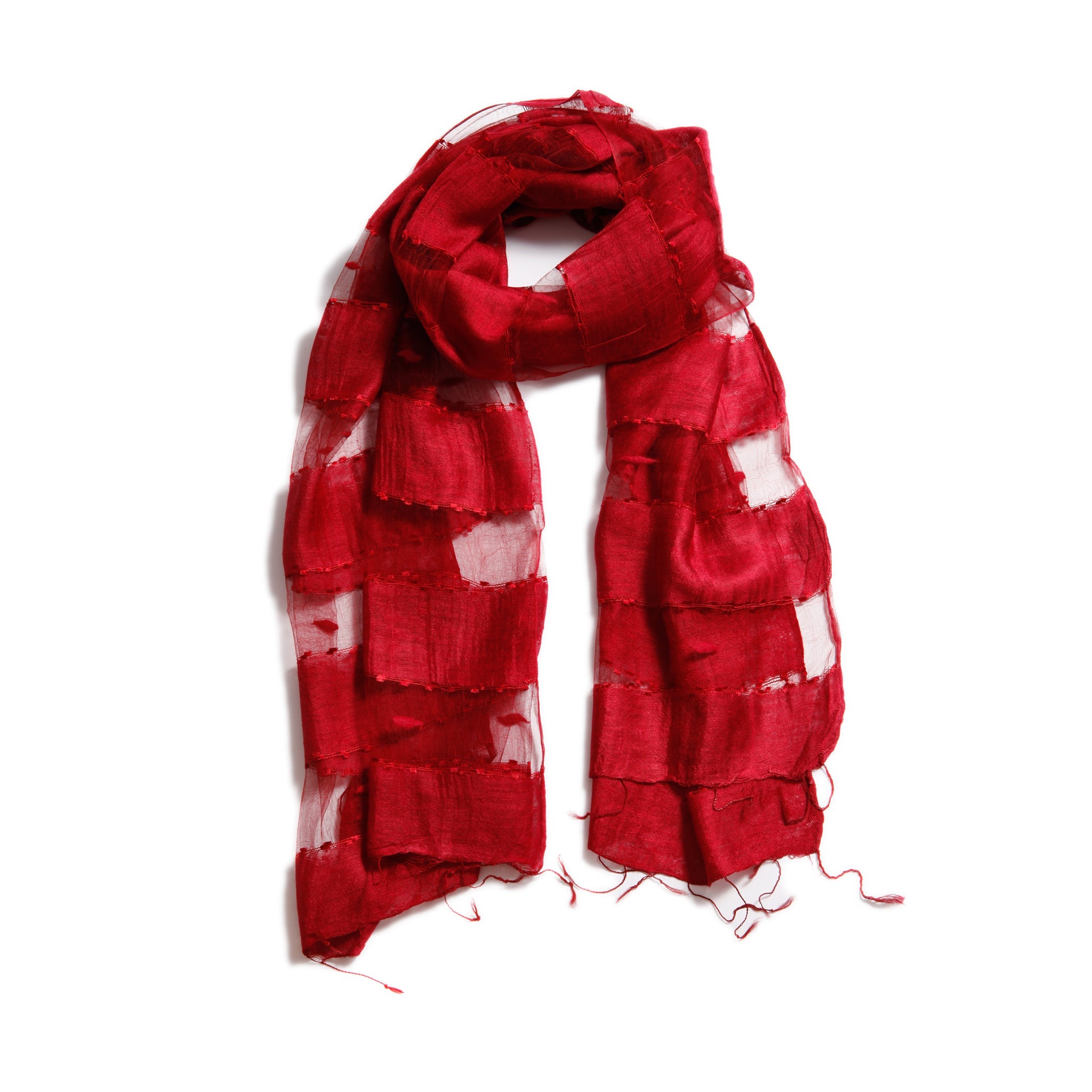 Hand Woven Silk Blended Scarf