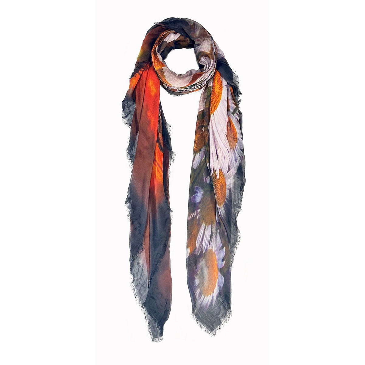 Dusk and Daisies Scarf