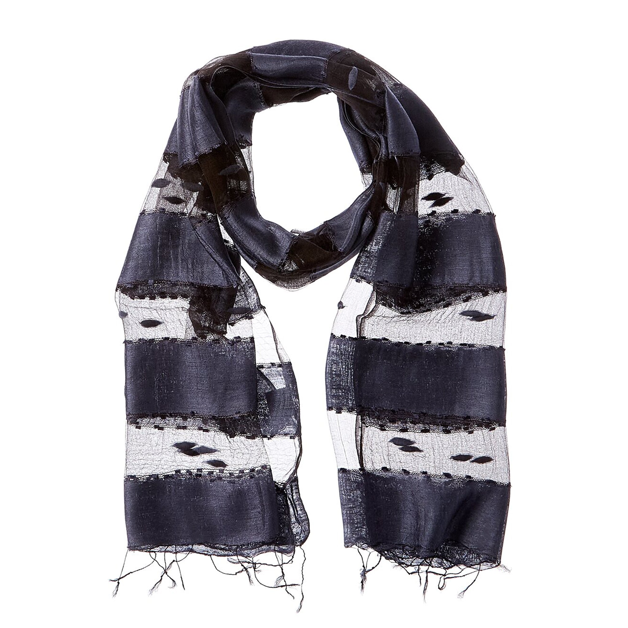 Hand Woven Silk Blended Scarf