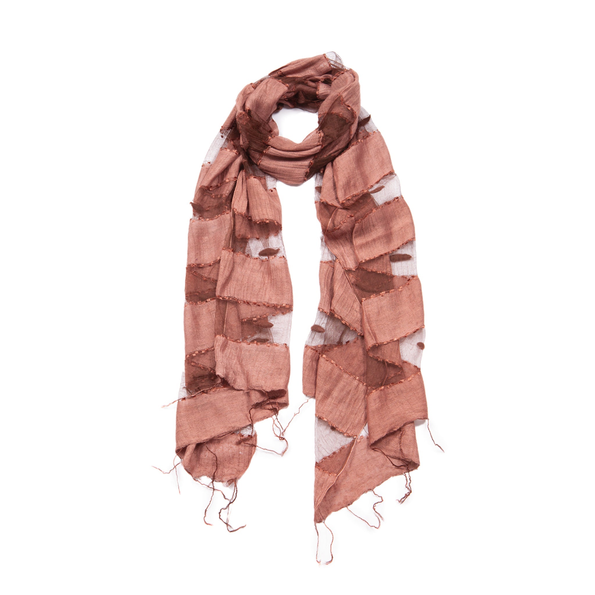 Hand Woven Silk Blended Scarf