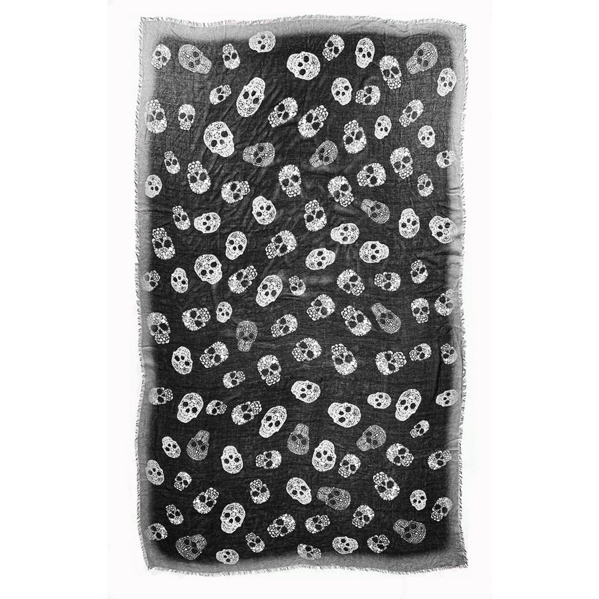 Vintage Frida Skulls Scarf