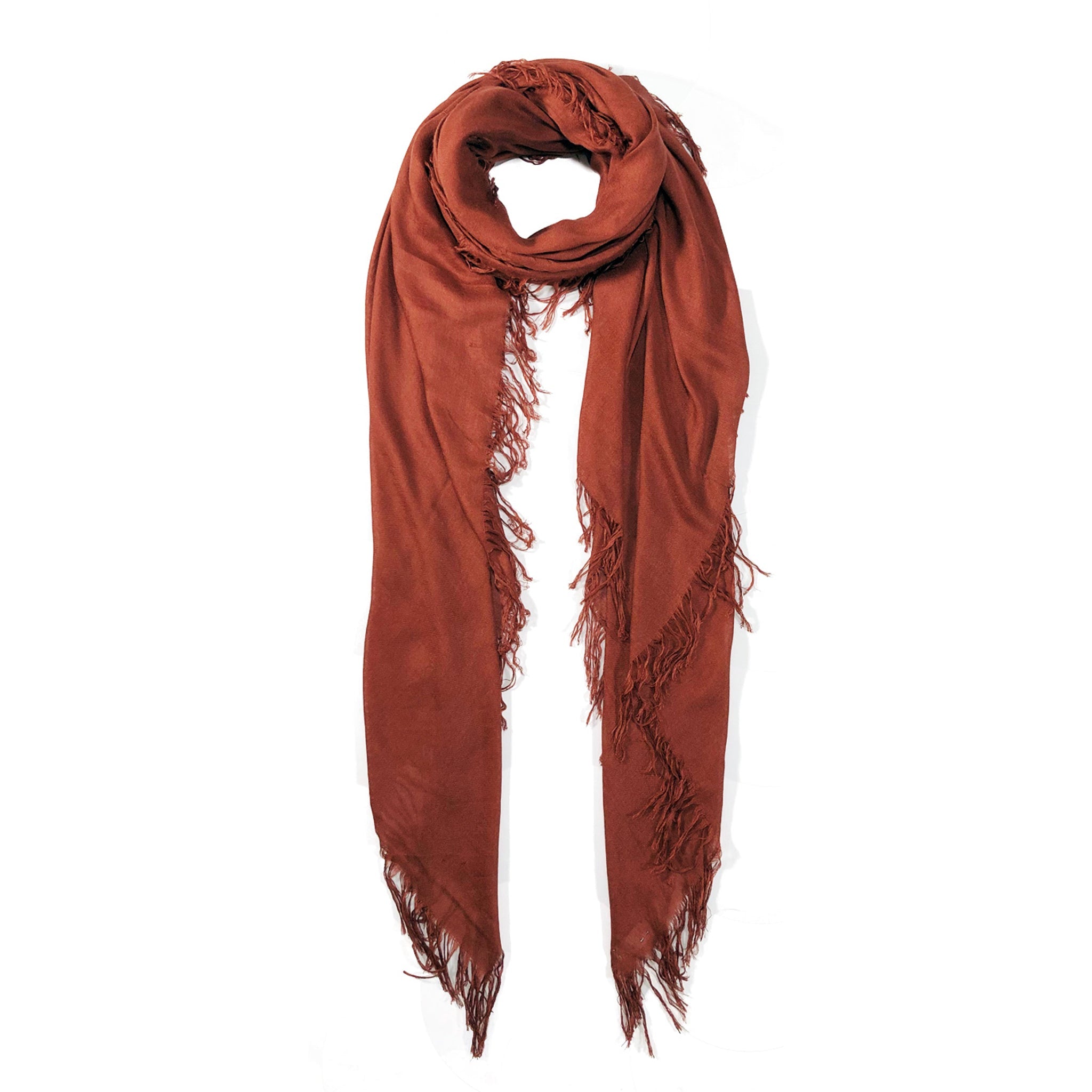 Cashmere Blend Solid Scarf