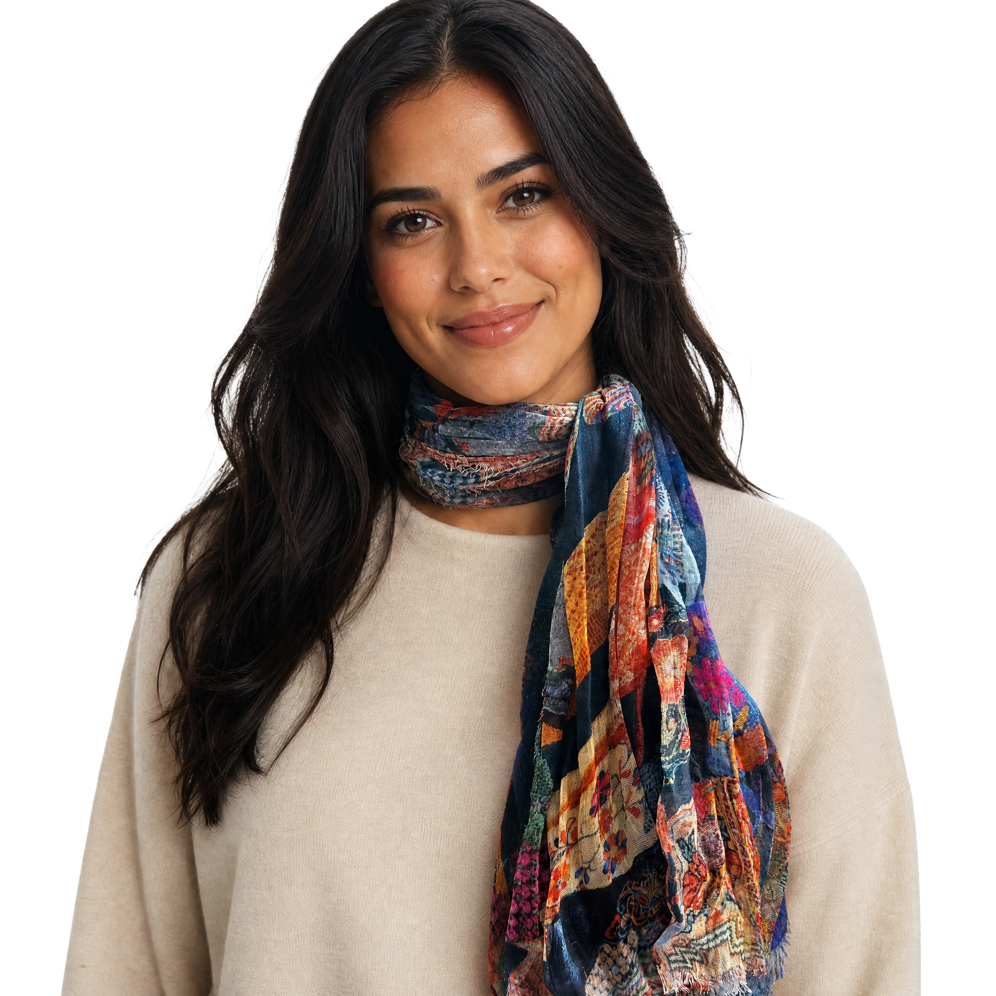 Italian Handbags Neckerchief - Black