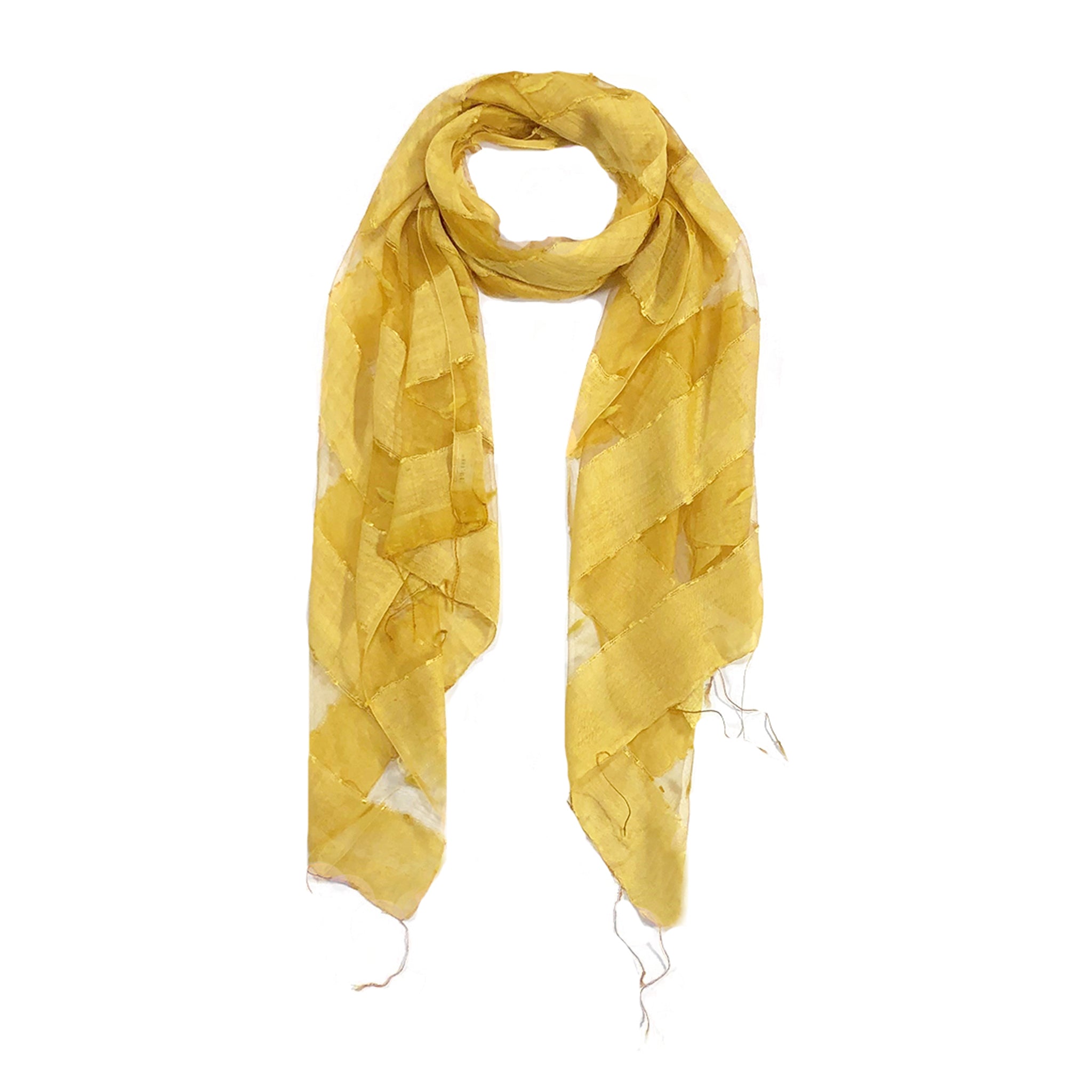 Hand Woven Silk Blended Scarf