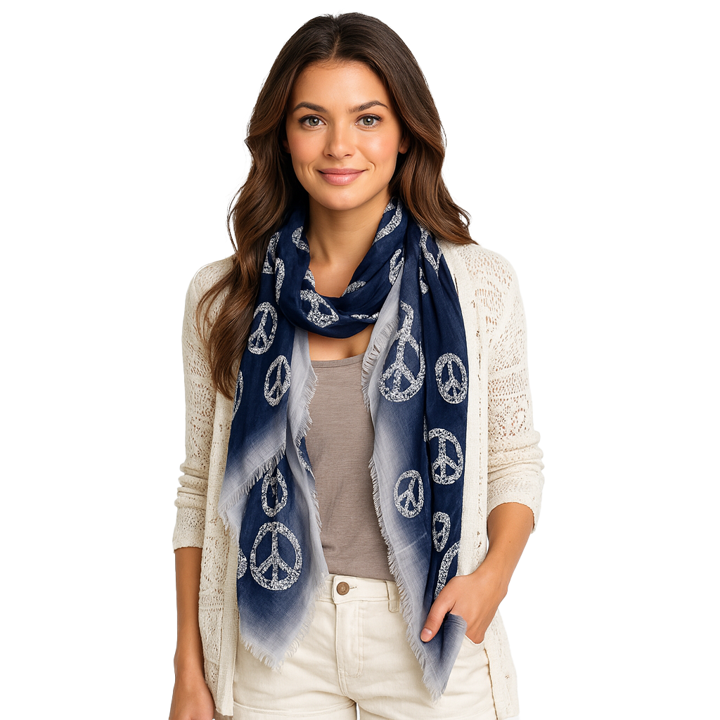 Vintage Peace Scarf
