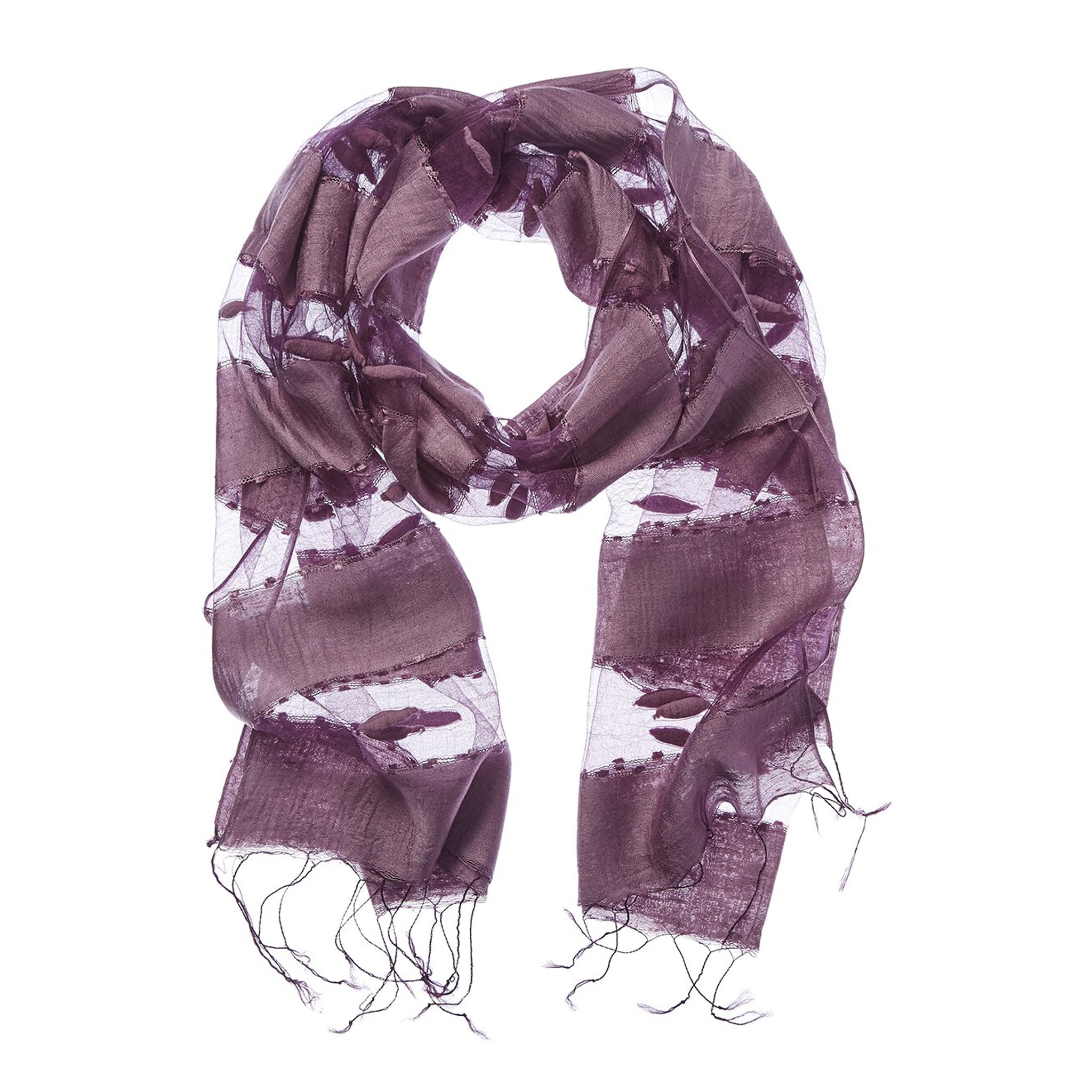 Hand Woven Silk Blended Scarf