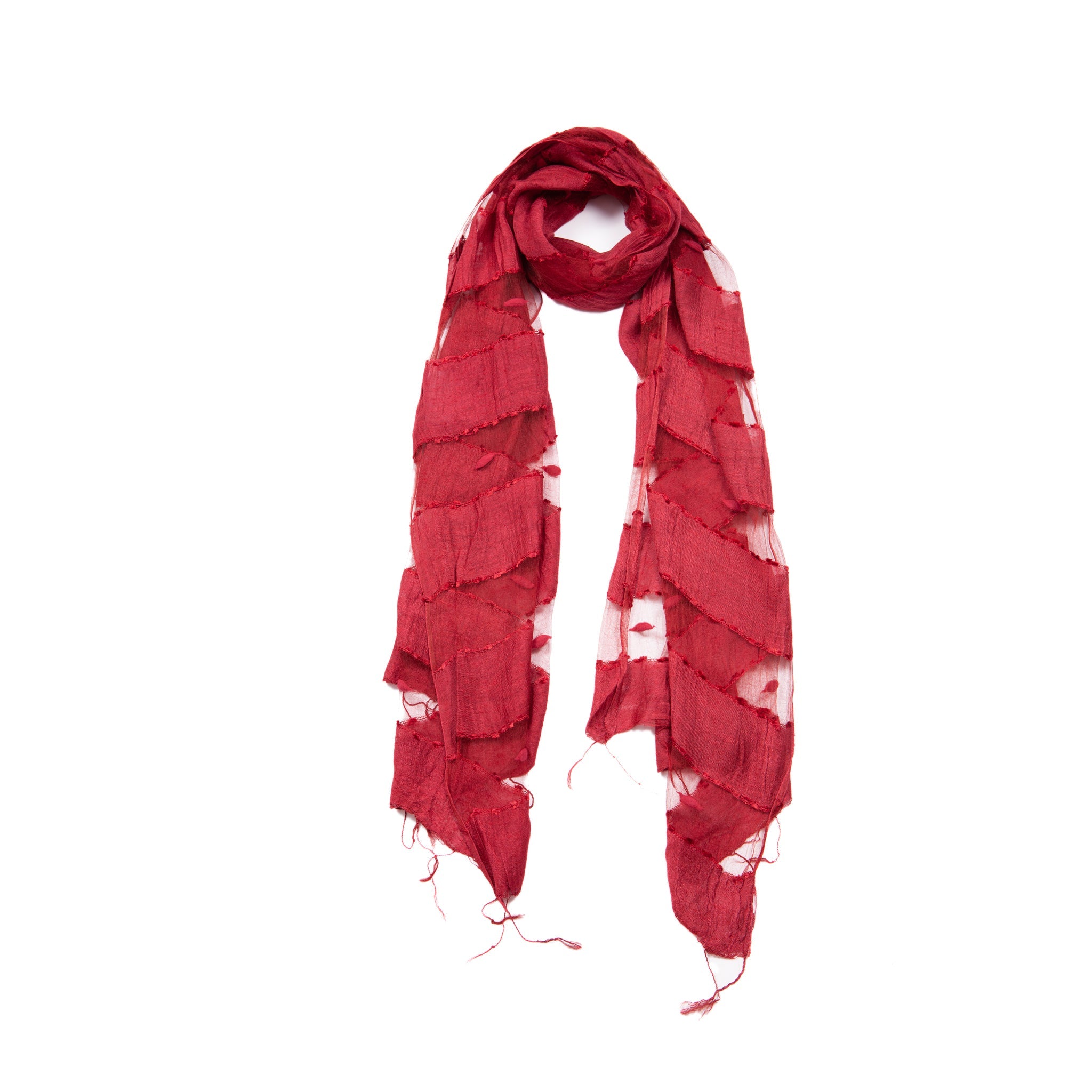 Hand Woven Silk Blended Scarf