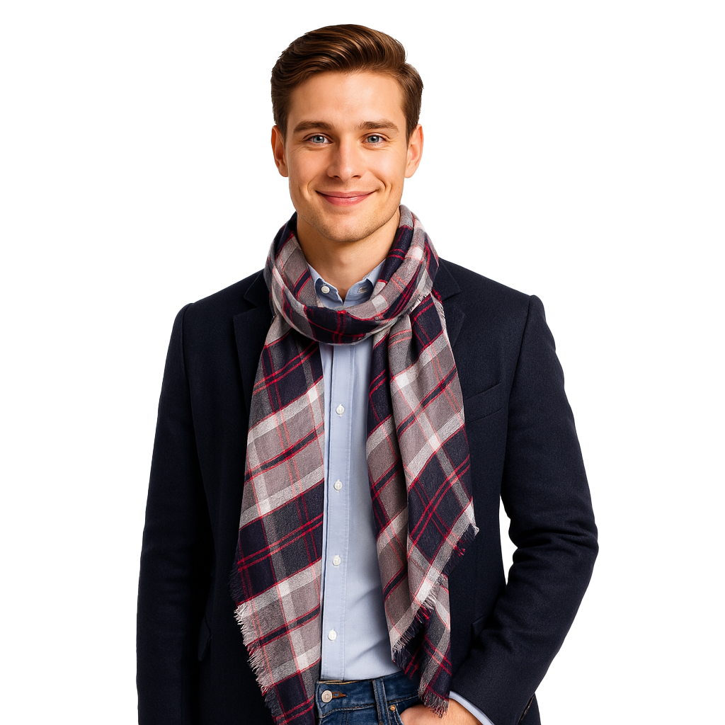 Highland Plaid Scarf