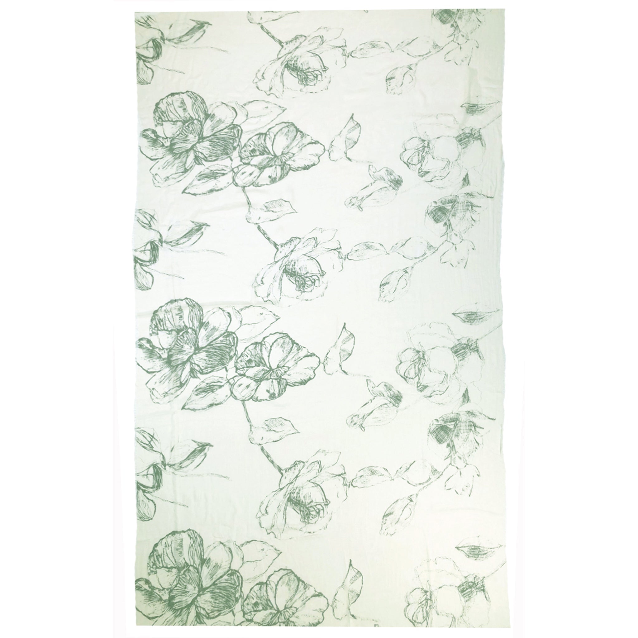 Floral Sketch Scarf