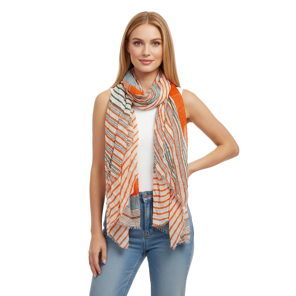 Starburst Cotton Scarf