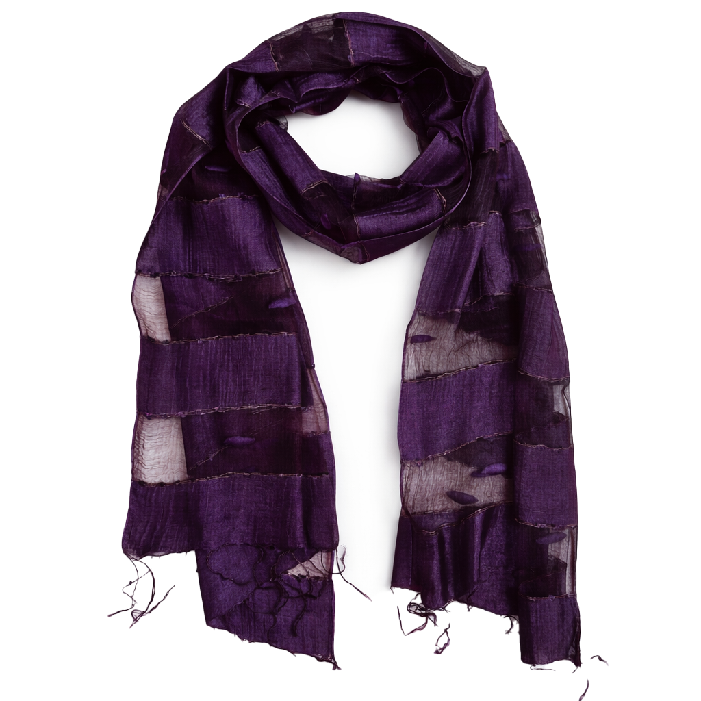 Hand Woven Silk Blended Scarf