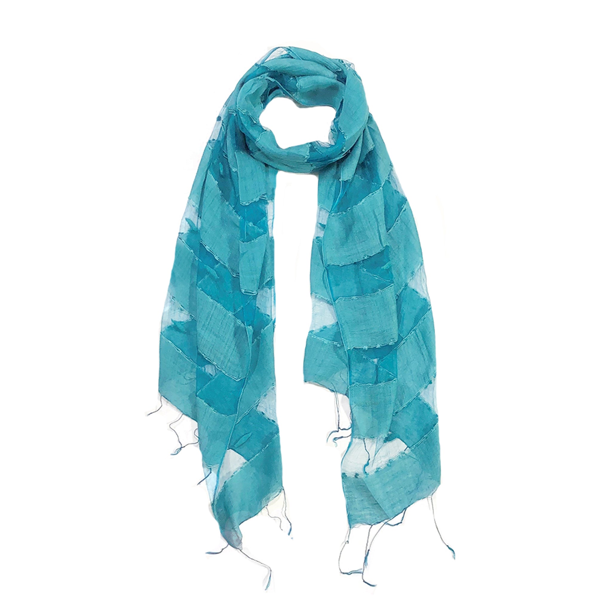 Hand Woven Silk Blended Scarf
