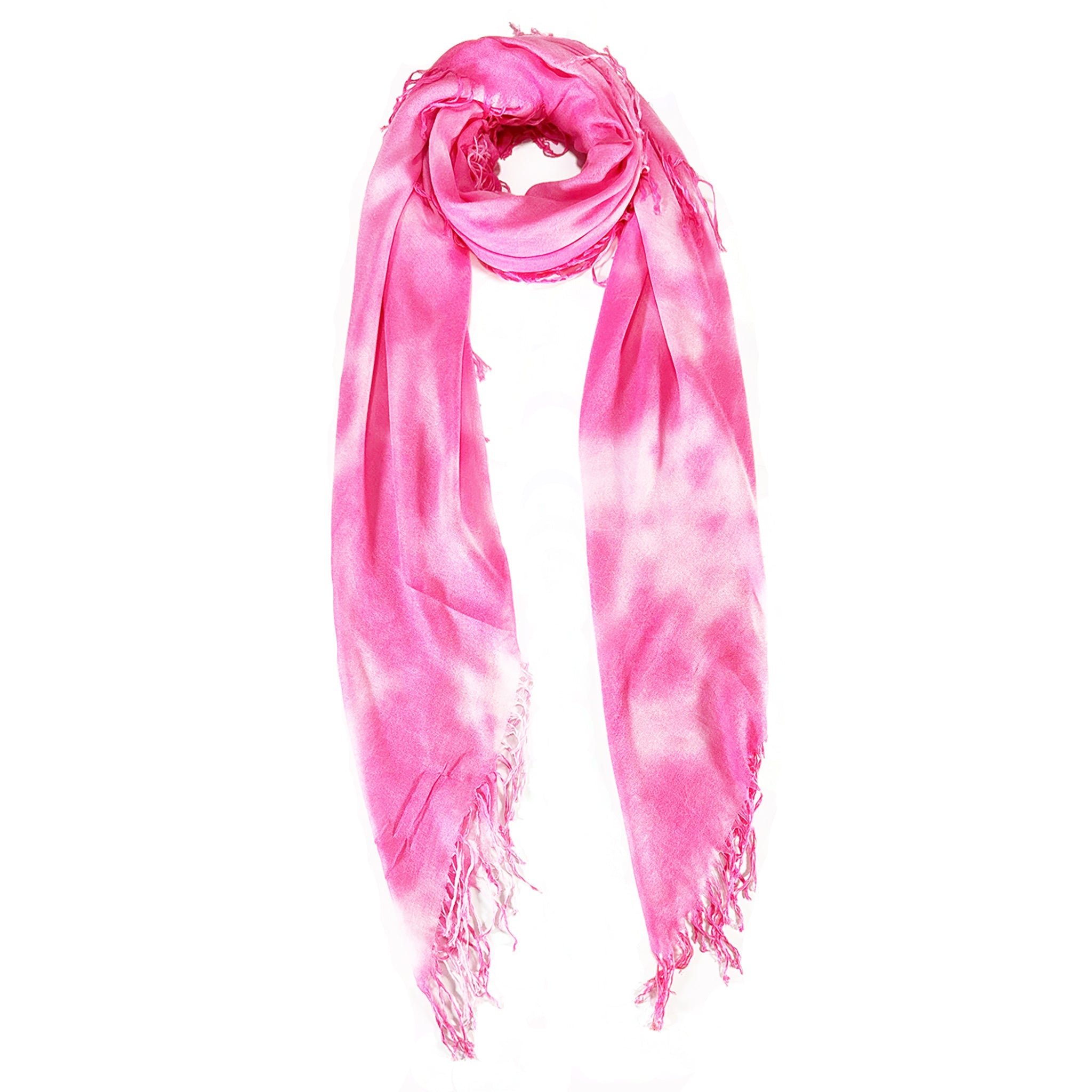Cashmere Blend Cloud Tie Dye Scarf
