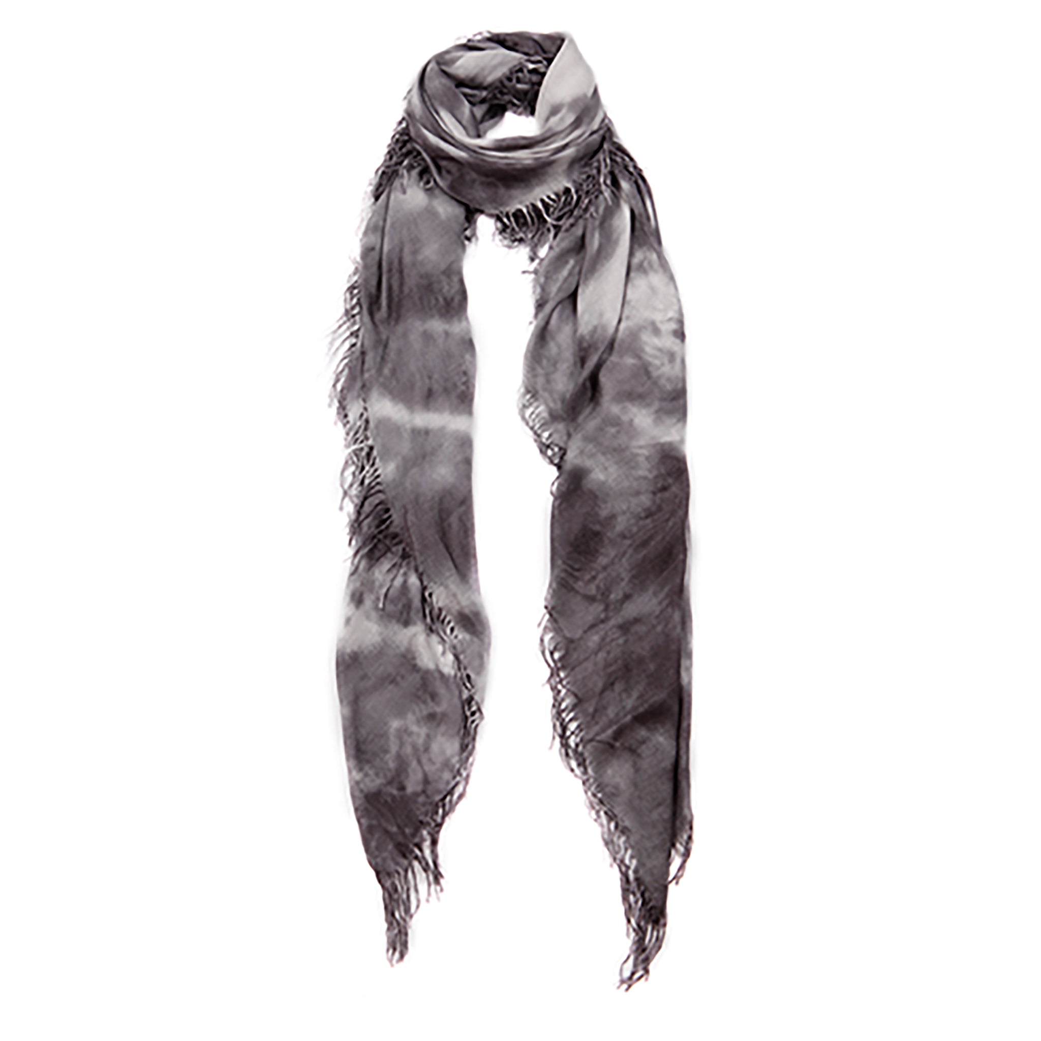 Cashmere Blend Cloud Tie Dye Scarf