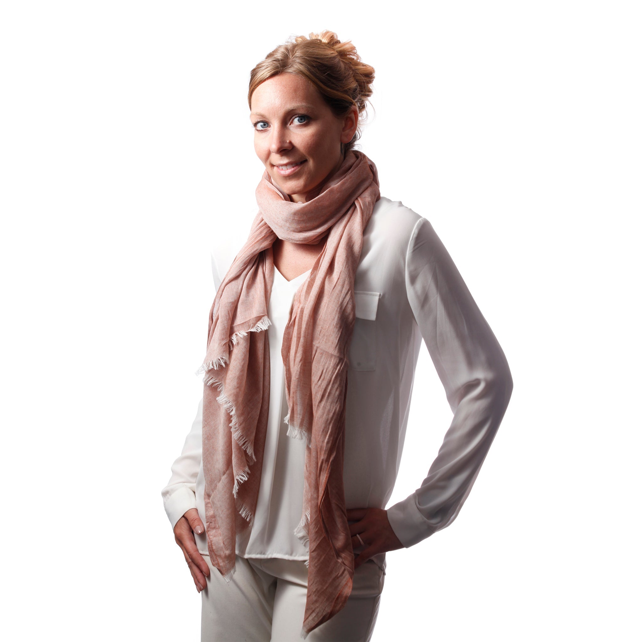 Turkish Cotton Solid Scarf