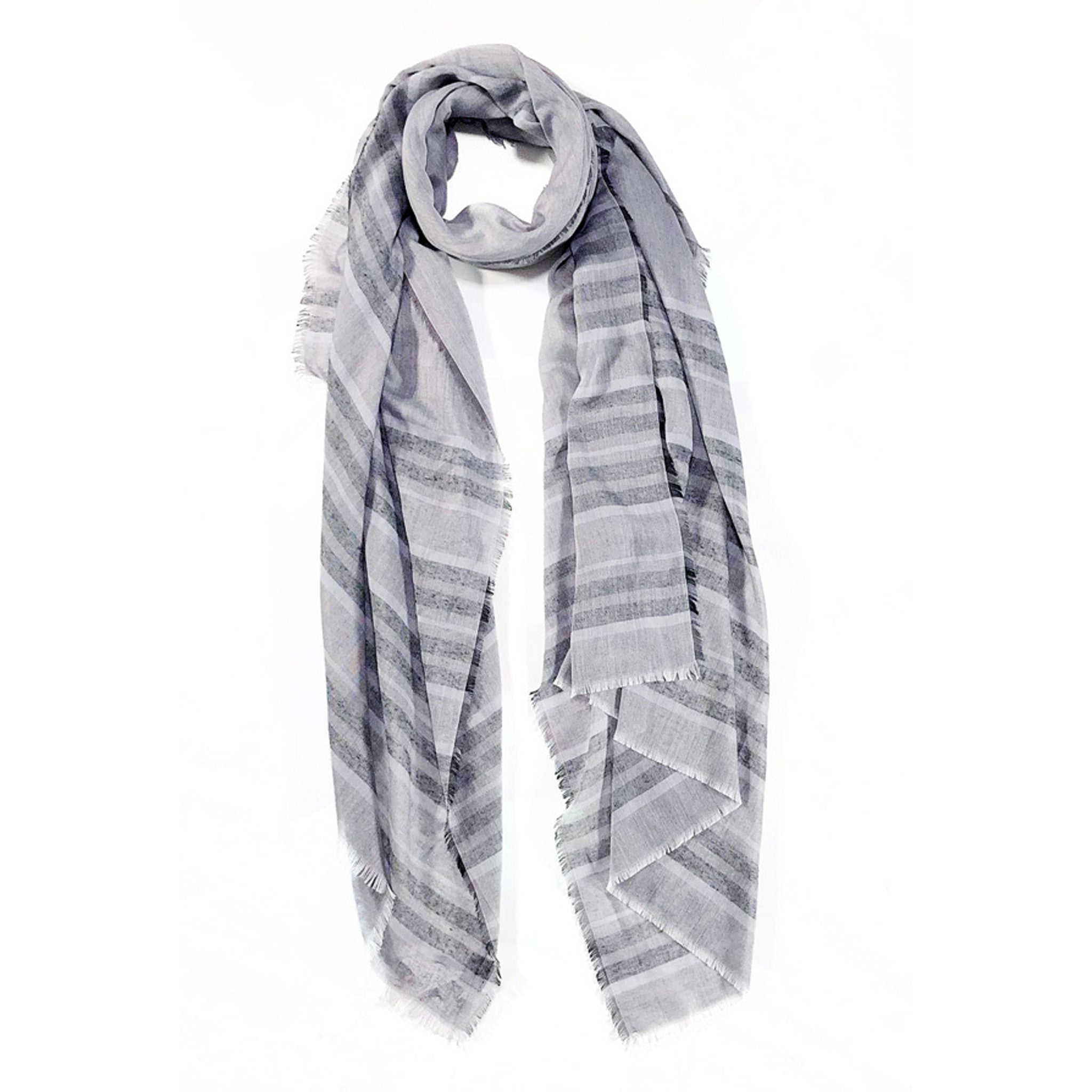 Turkish Cotton Stripe Scarf