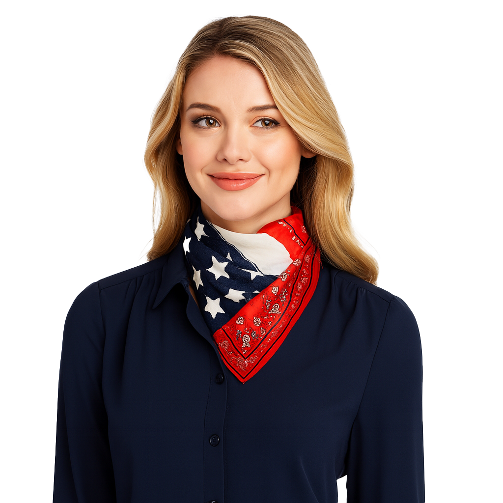 Vintage Flag Neckerchief – Americana