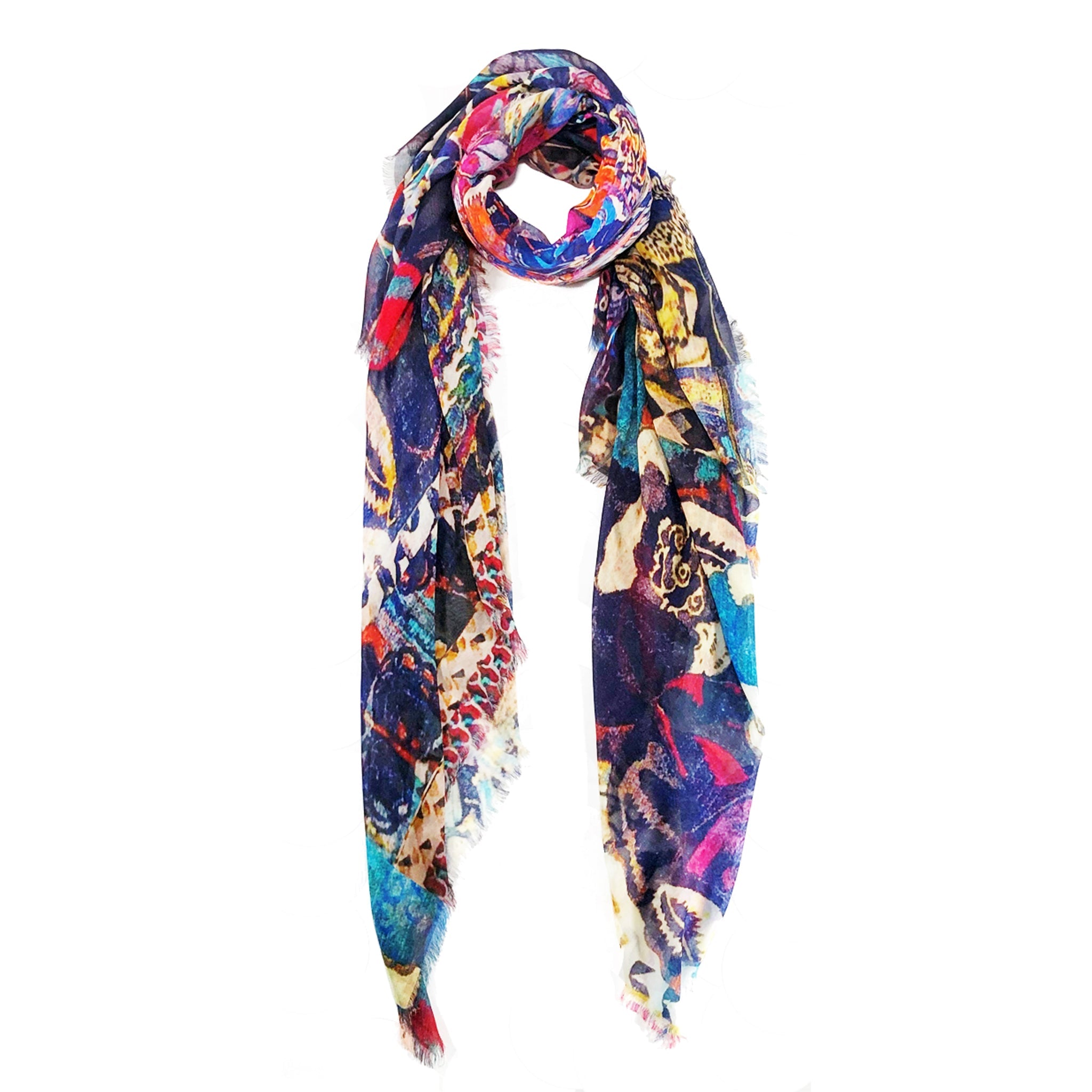 Vintage Patchwork Scarf