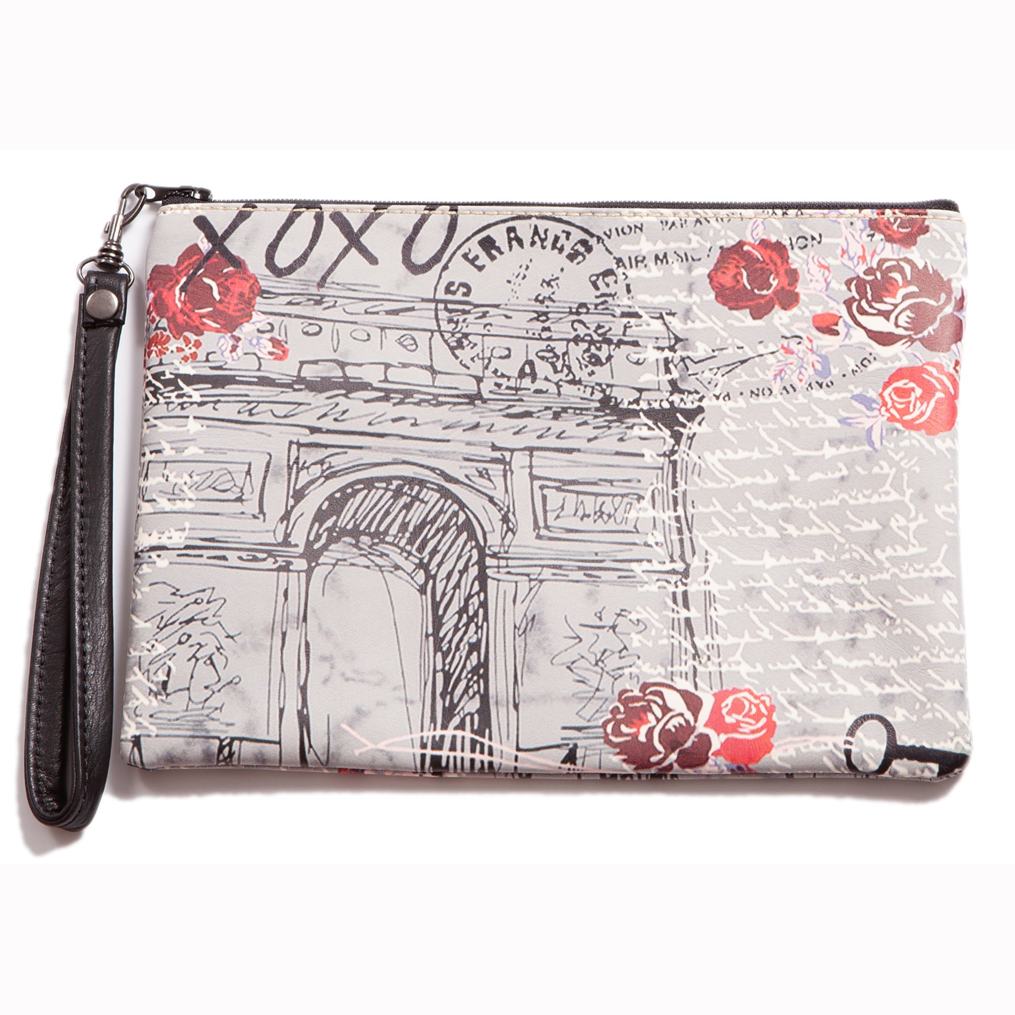 XOXO Paris Wristlet Turkish Leather — Blue Pacific