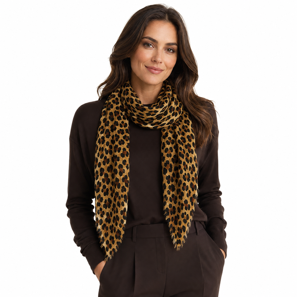 Leopard Scarf