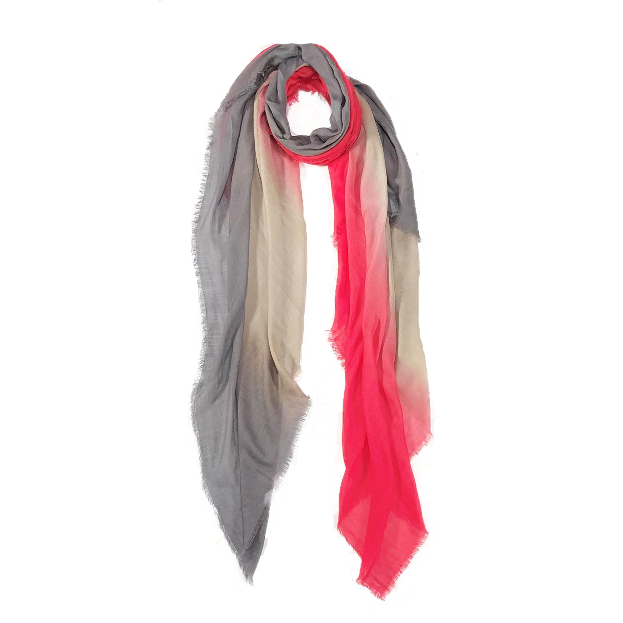 Vintage Dip Dye Scarf