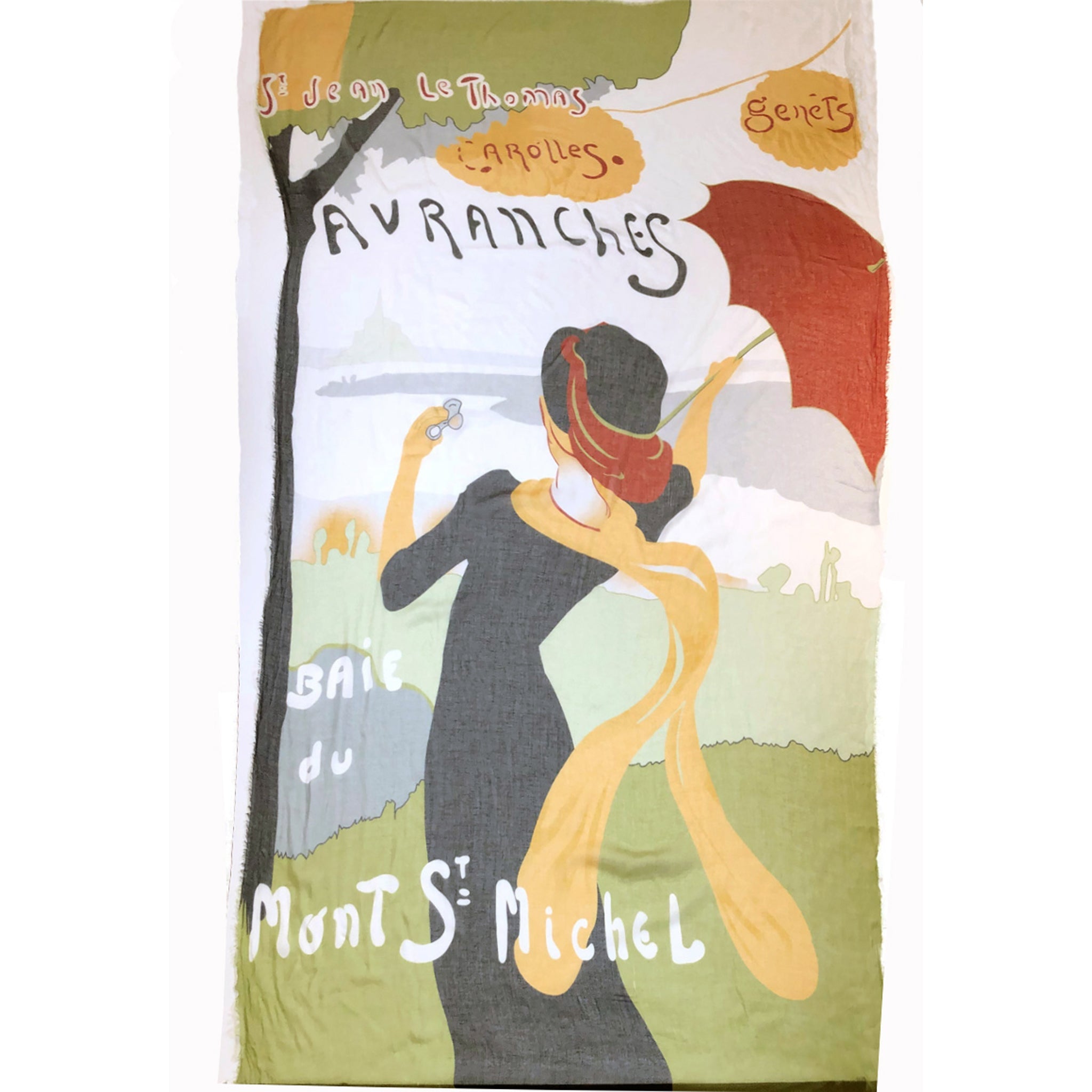 Mont St. Michel Scarf