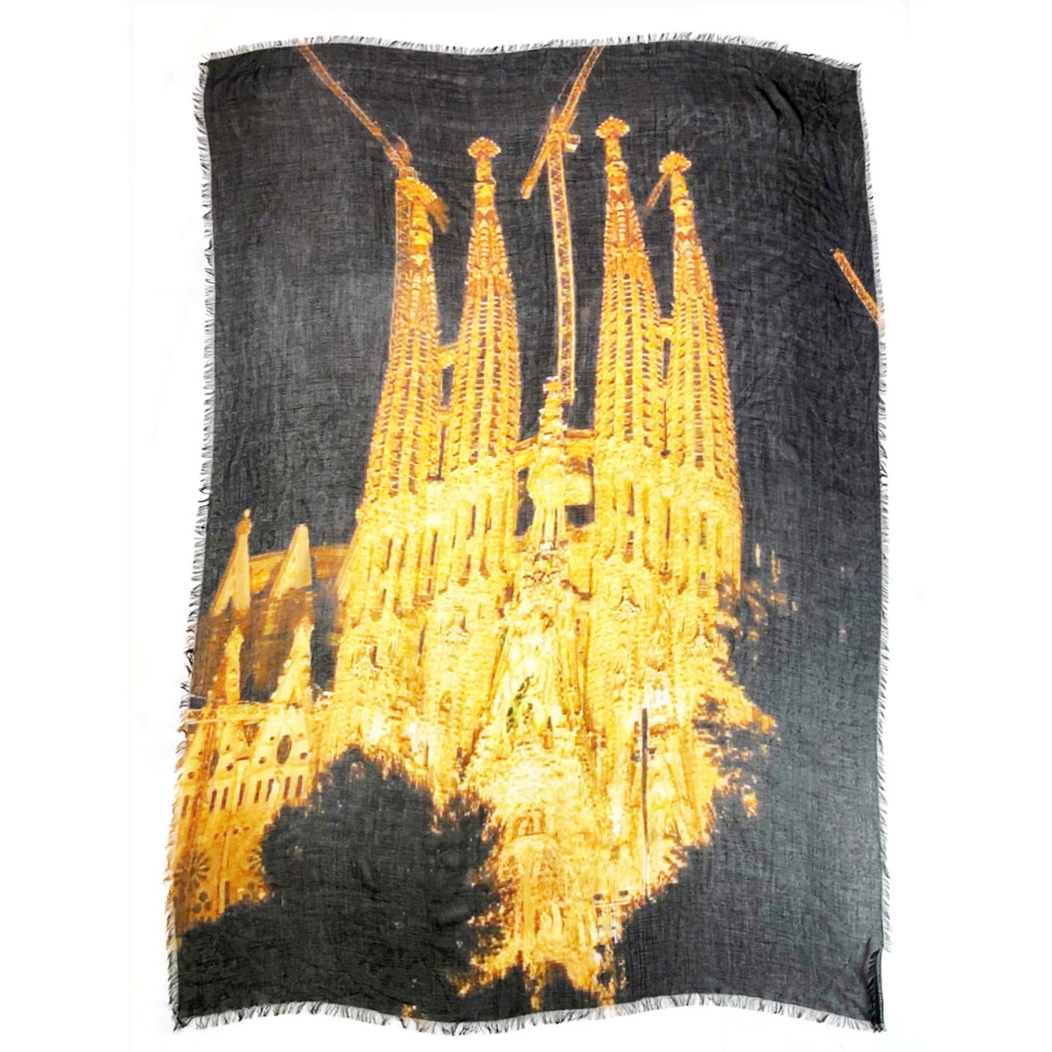 Barcelona Sagrada Família Scarf
