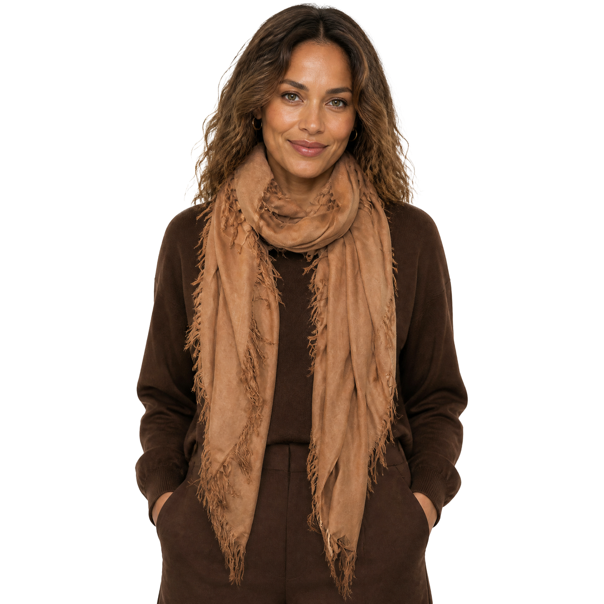 Cashmere Blend Solid Scarf