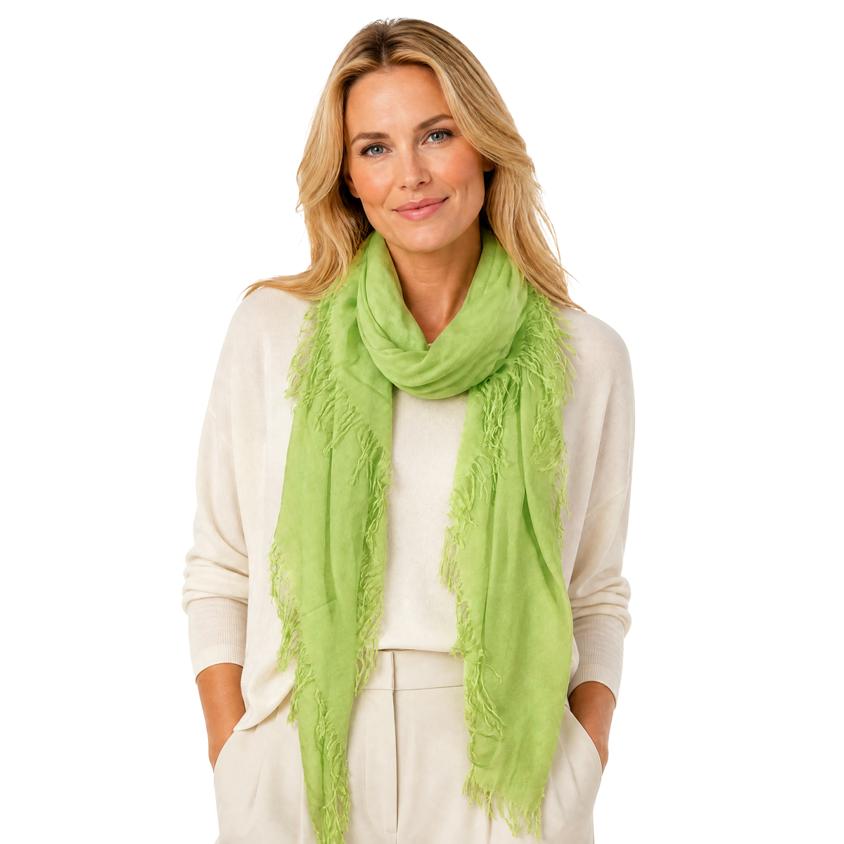 Cashmere Blend Solid Scarf