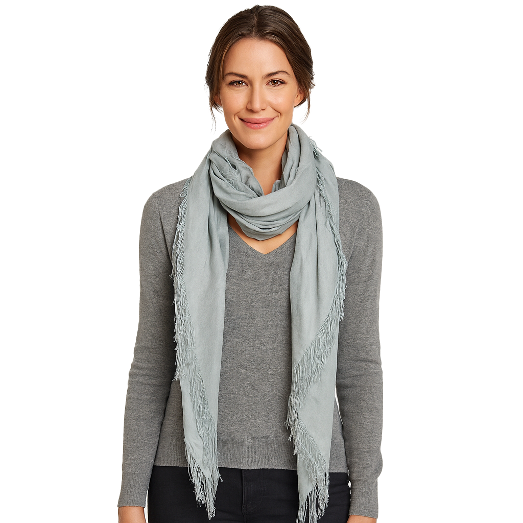 Cashmere Blend Solid Scarf