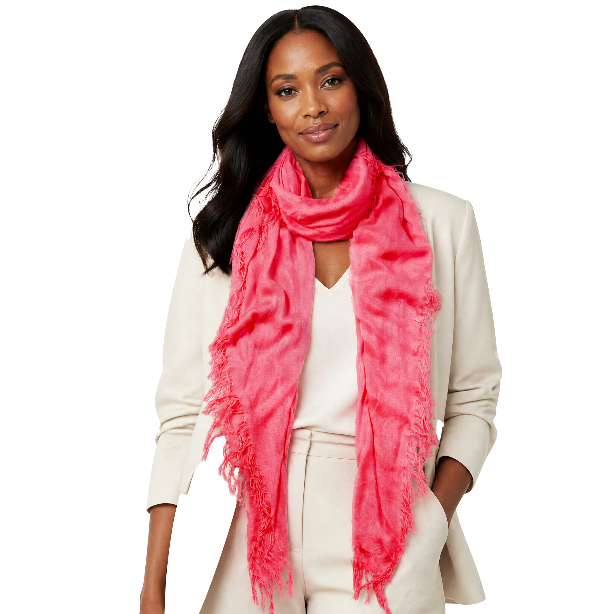 Cashmere Blend Solid Scarf