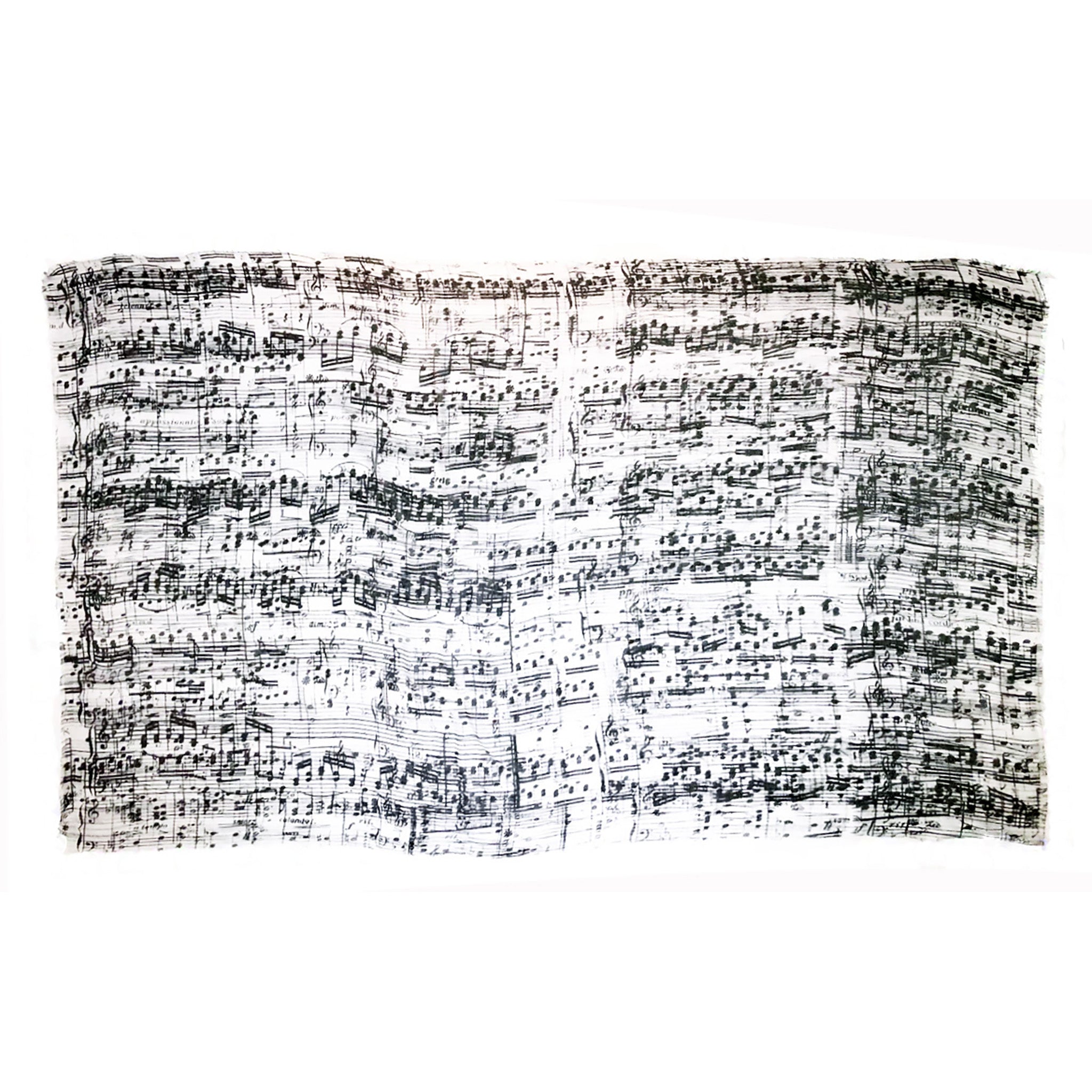 Sheet Music Scarf