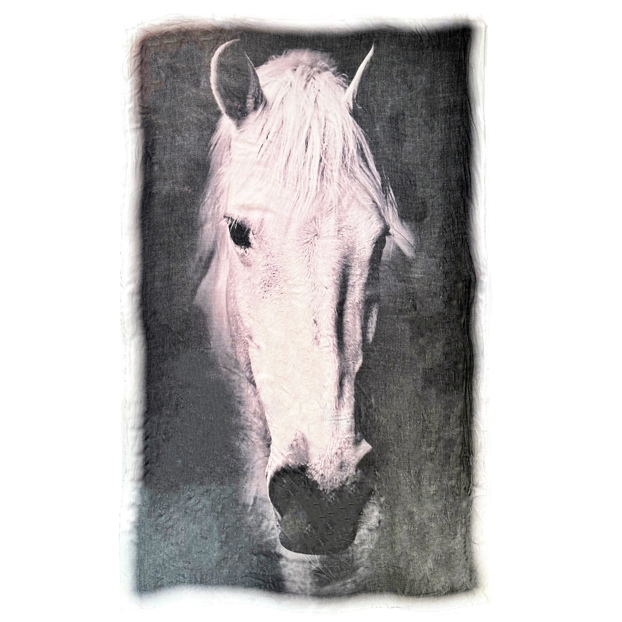 White Stallion Scarf
