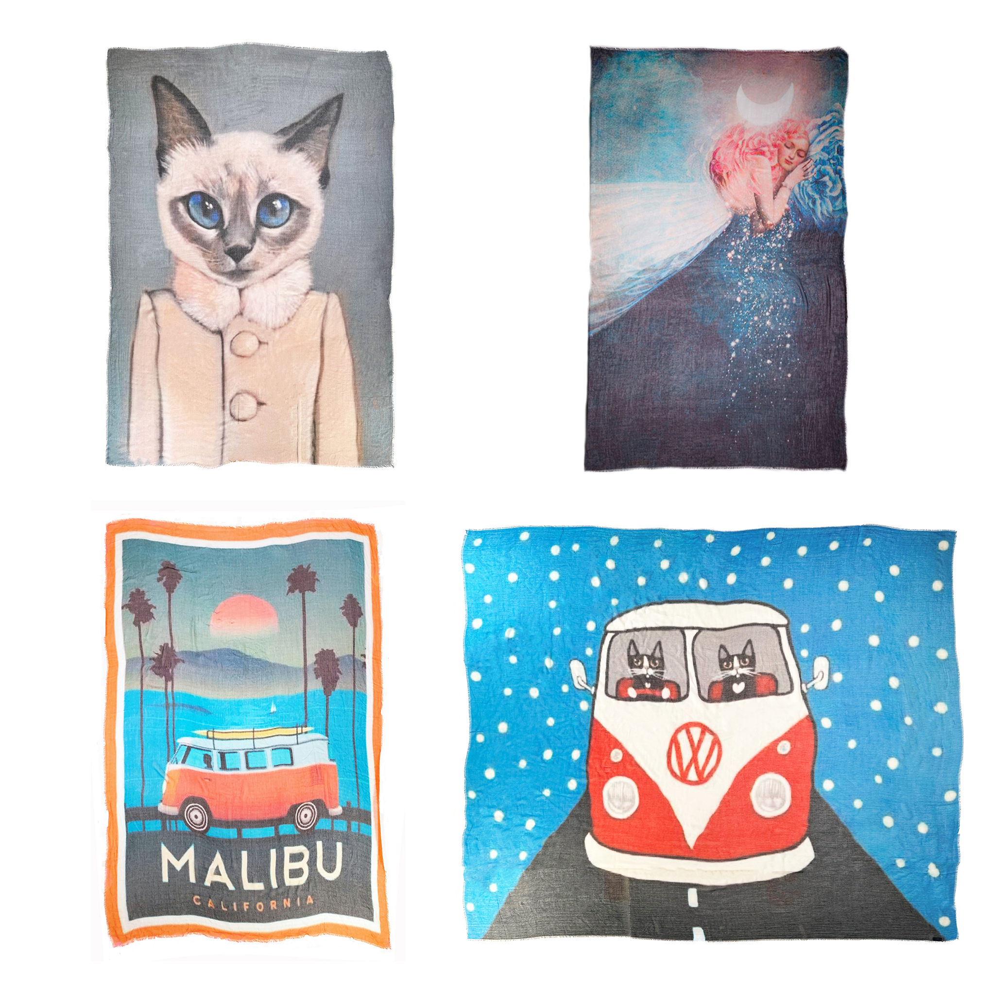 Black Friday Scarf & Wristlet Bundle