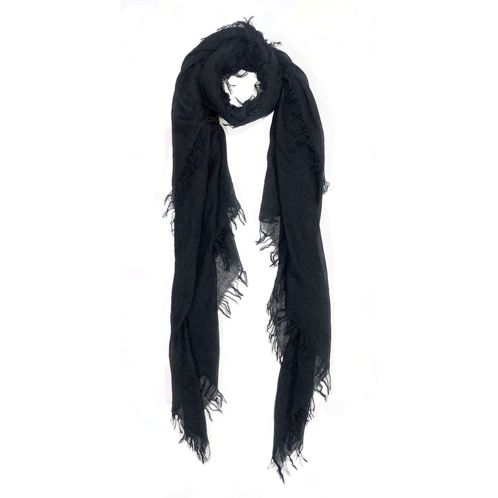 Bliss with Tassels Cashmere Scarf