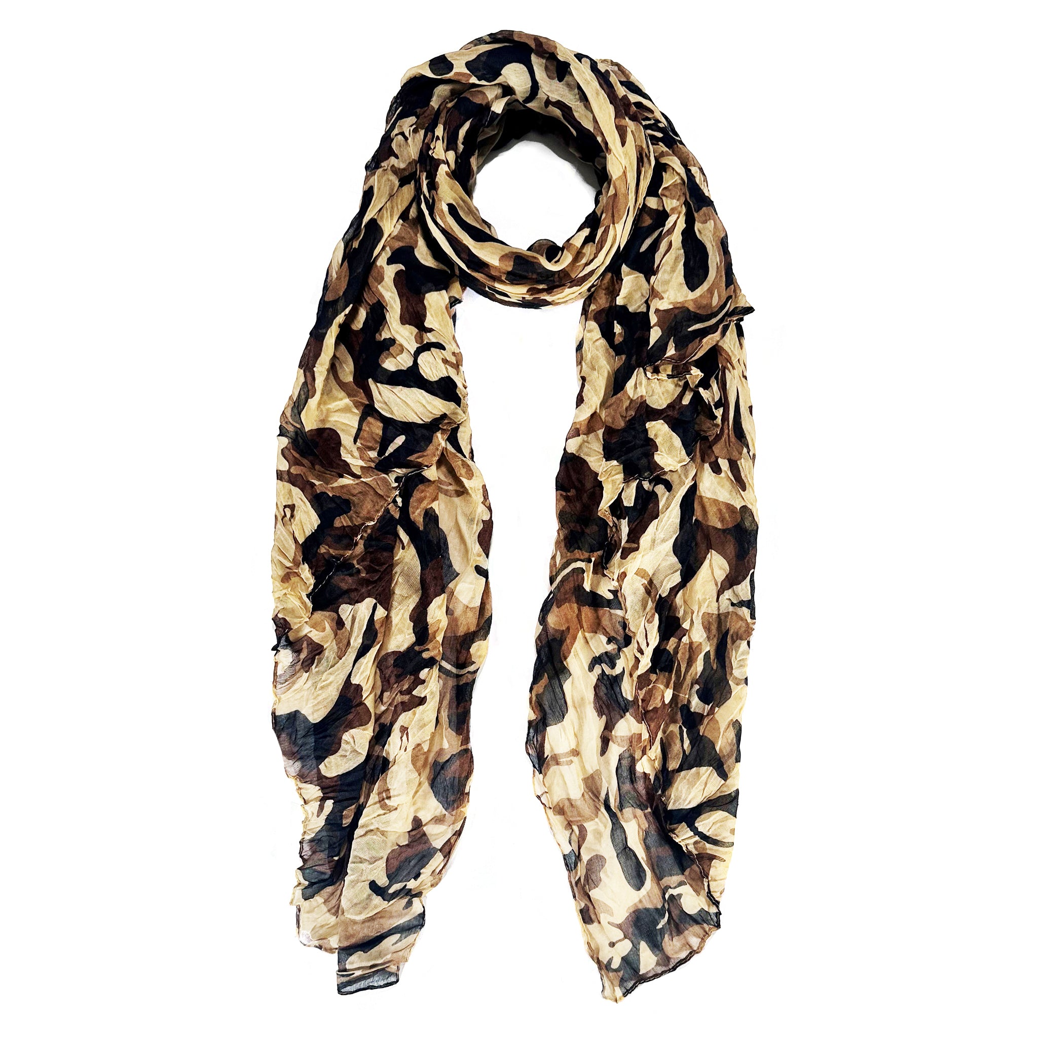 Cotton Camo Scarf