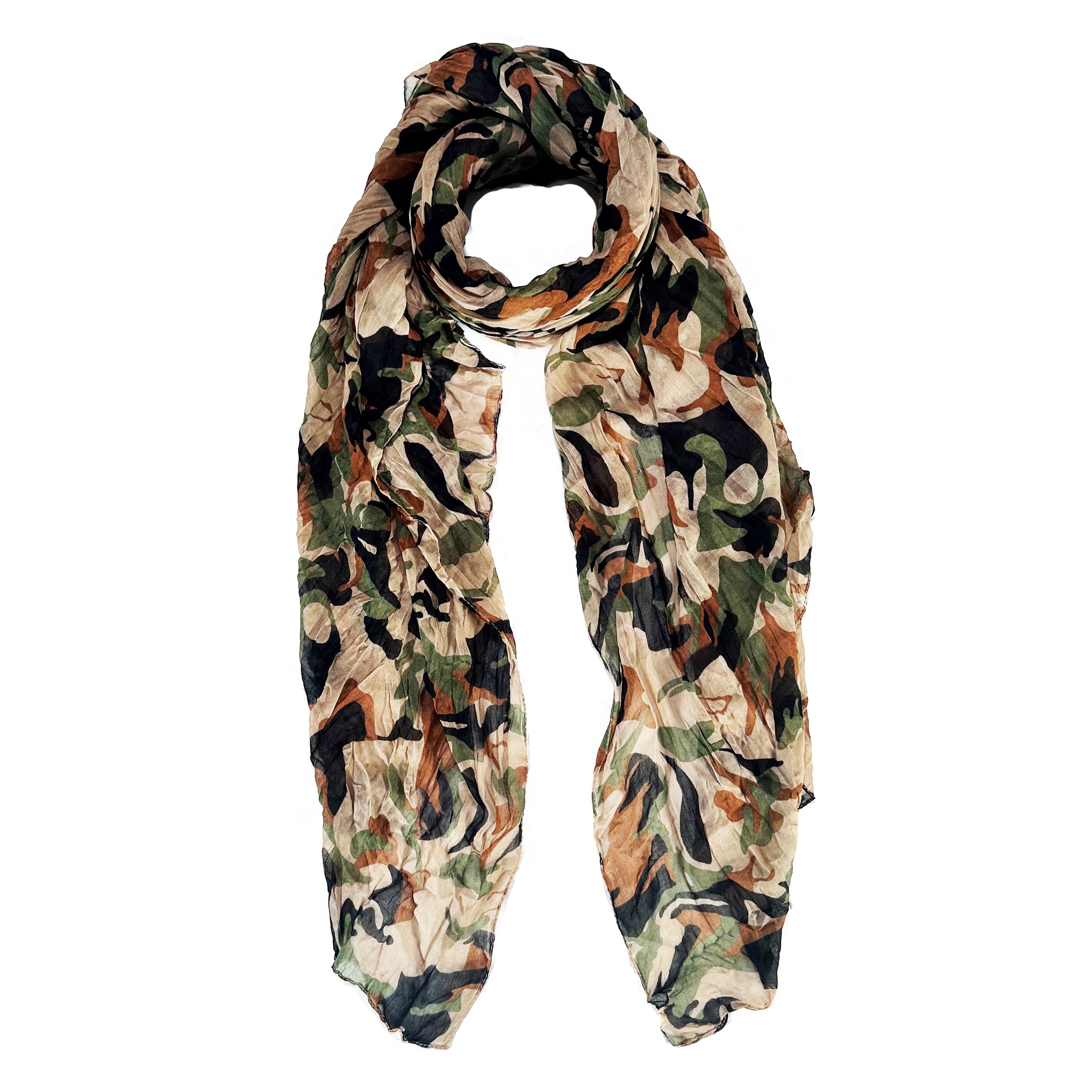 Cotton Camo Scarf