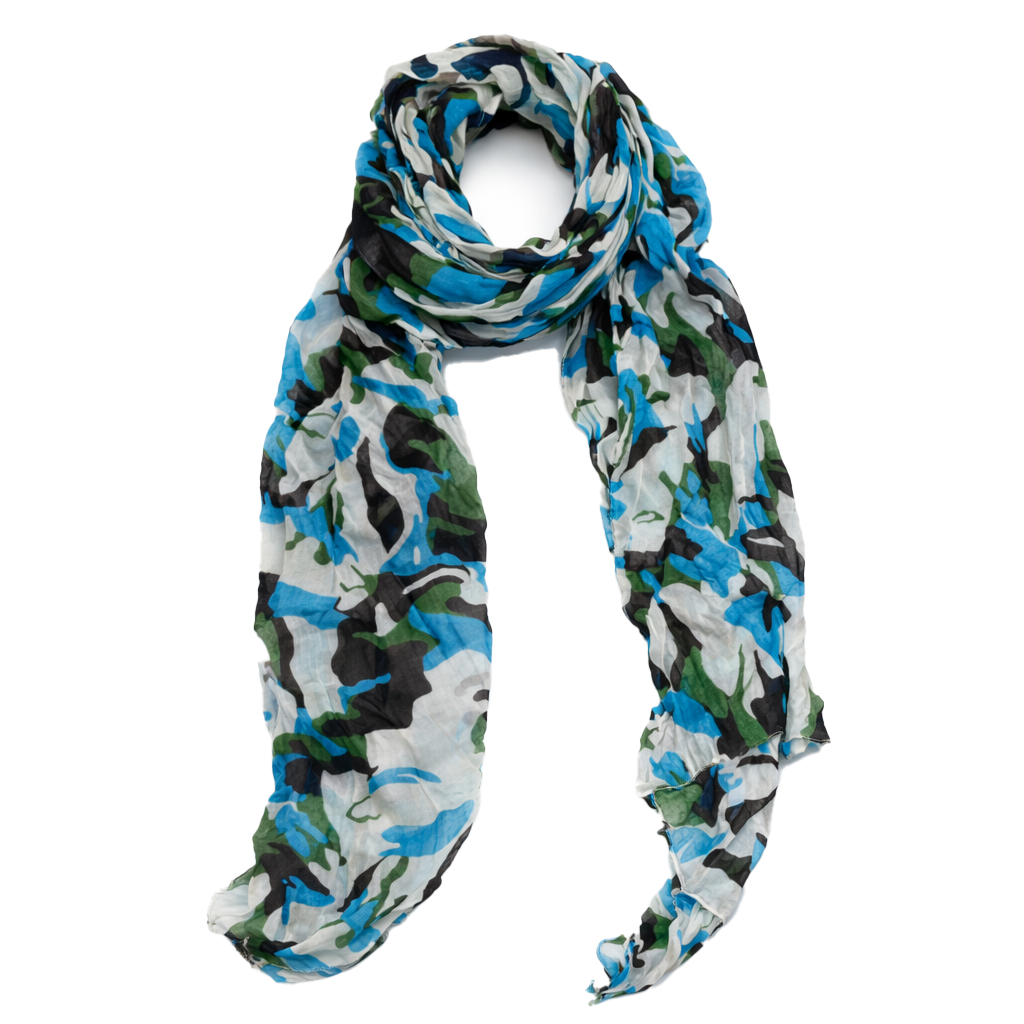 Cotton Camo Scarf