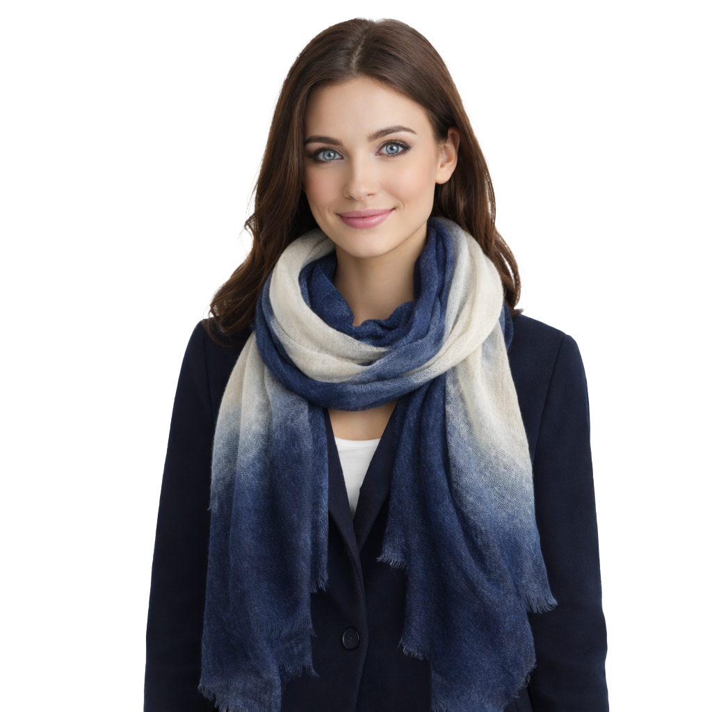 Cashmere Lush Bliss Dip Scarves